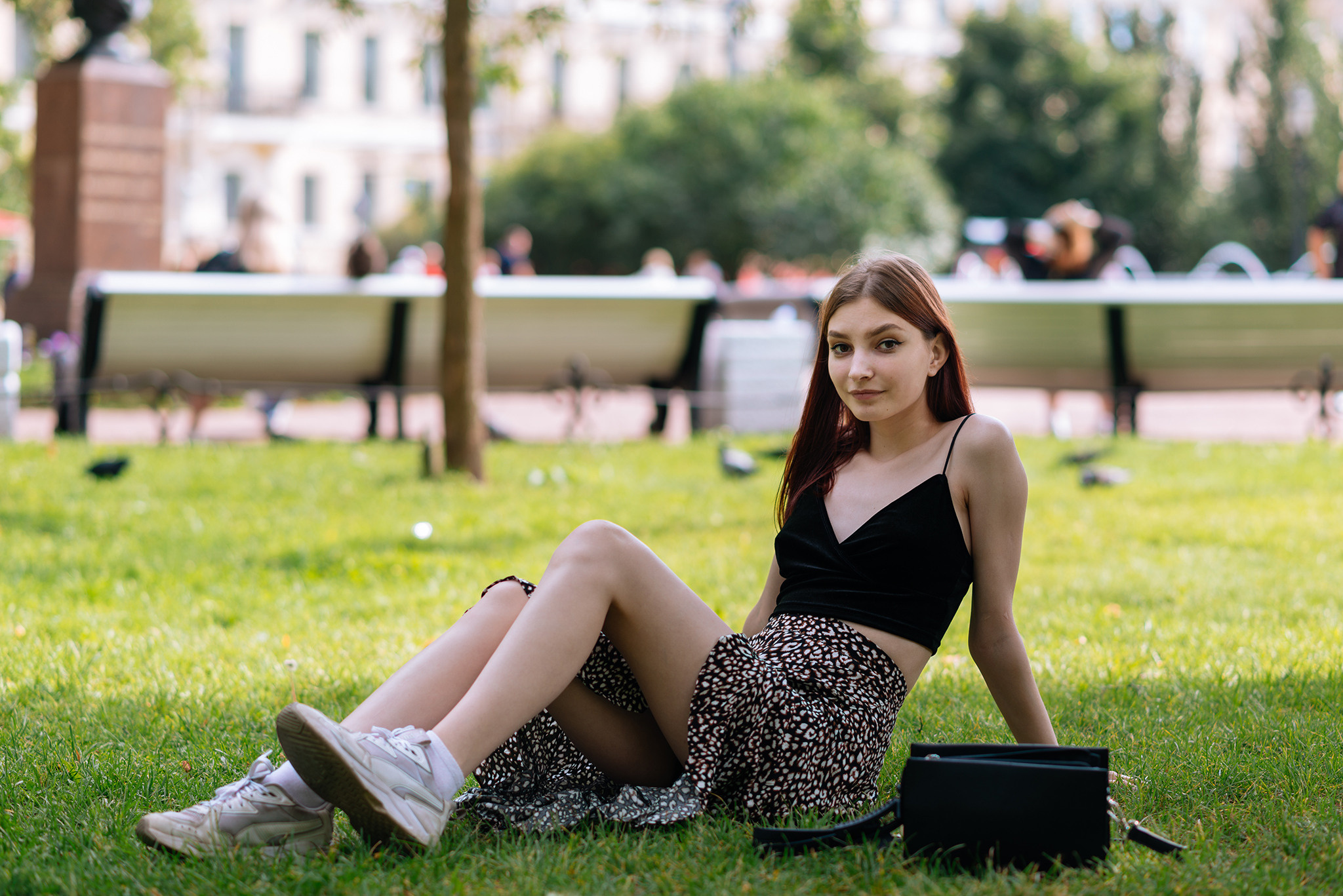 Ася. Прогулка по Питеру. Репортажный фотограф в Санкт-Петербурге Анастасия Клёпова