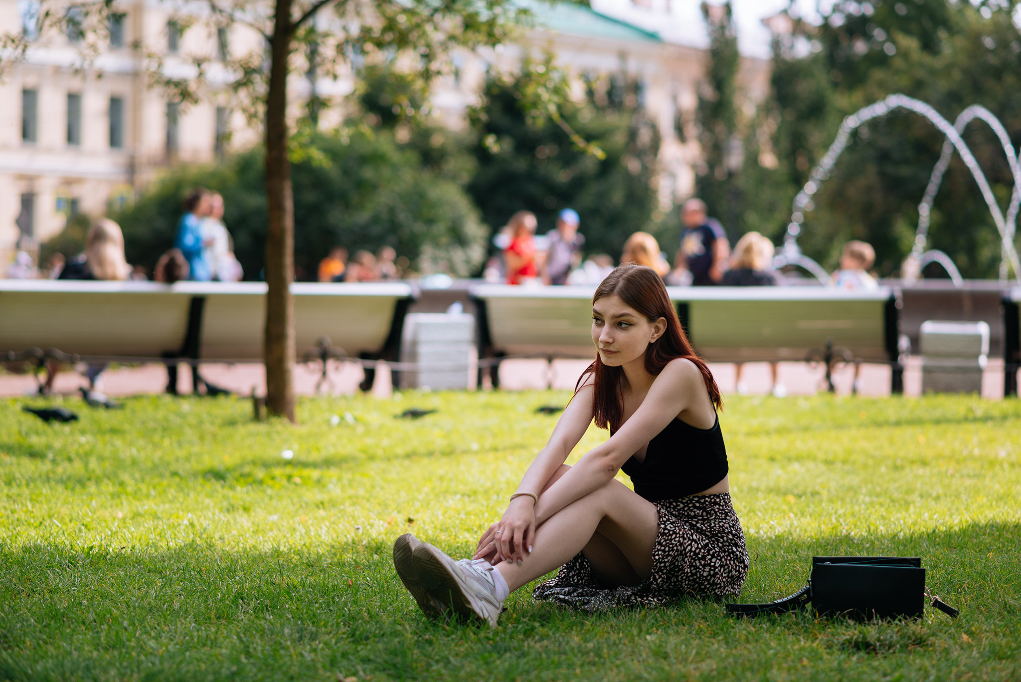 Ася. Прогулка по Питеру. Репортажный фотограф в Санкт-Петербурге Анастасия Клёпова