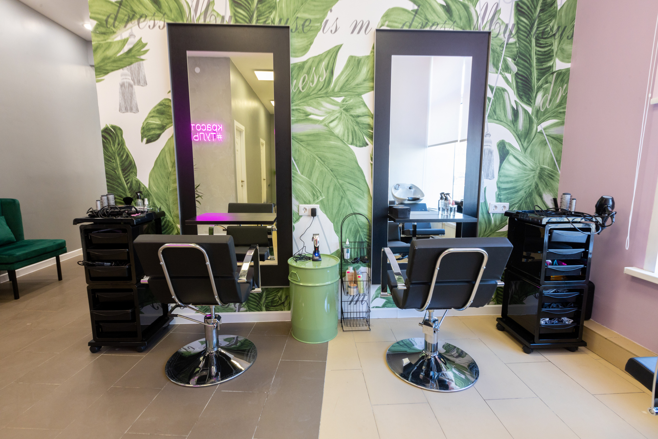 Интерьерная фотосъемка для Салона красоты «Sахар». Фотограф в Туле Крупский АнДРей. Фотостудия «КАДР71» в Туле