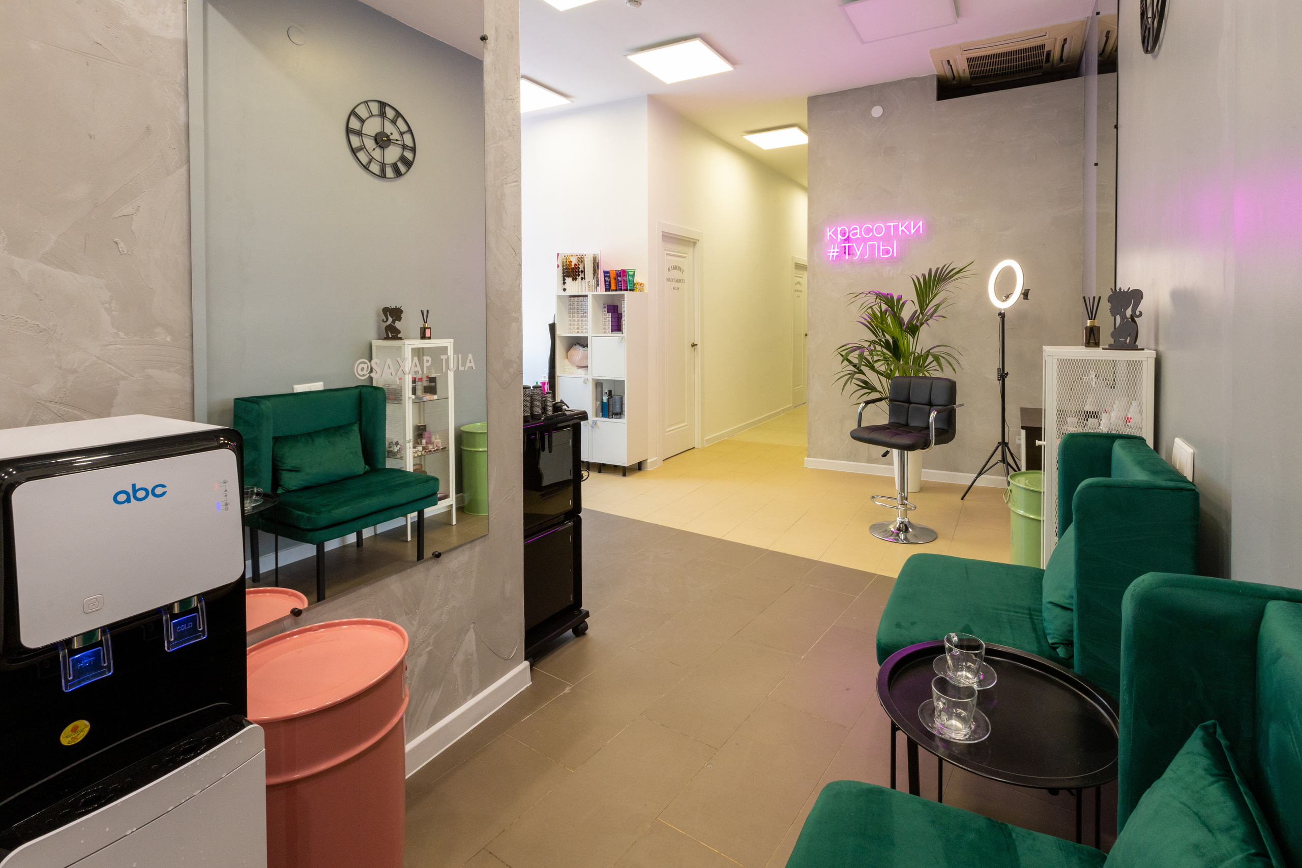 Интерьерная фотосъемка для Салона красоты «Sахар». Фотограф в Туле Крупский АнДРей. Фотостудия «КАДР71» в Туле
