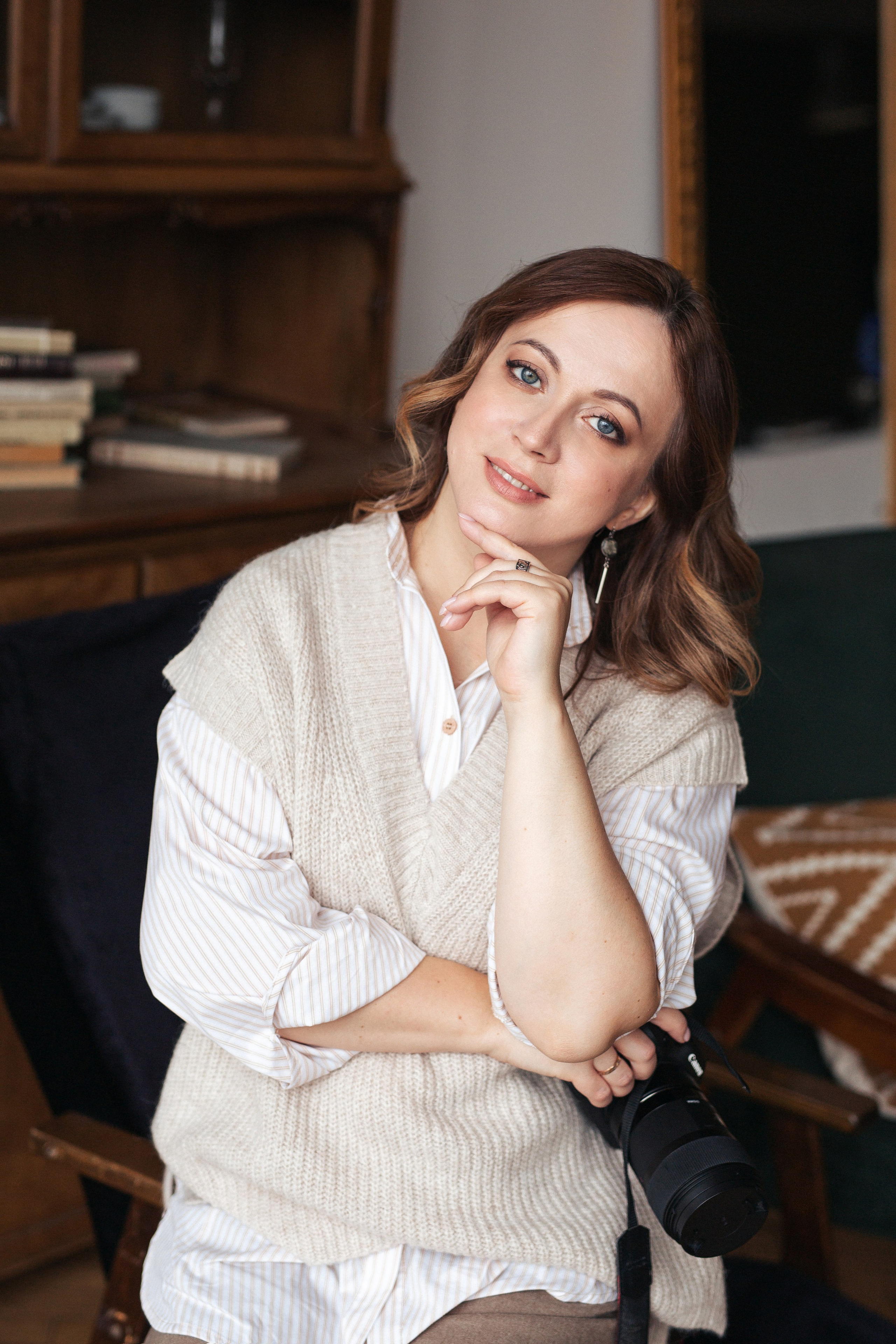 Контент-съемка для фотографа Веры. Семейный фотограф в Москве Марина Петра