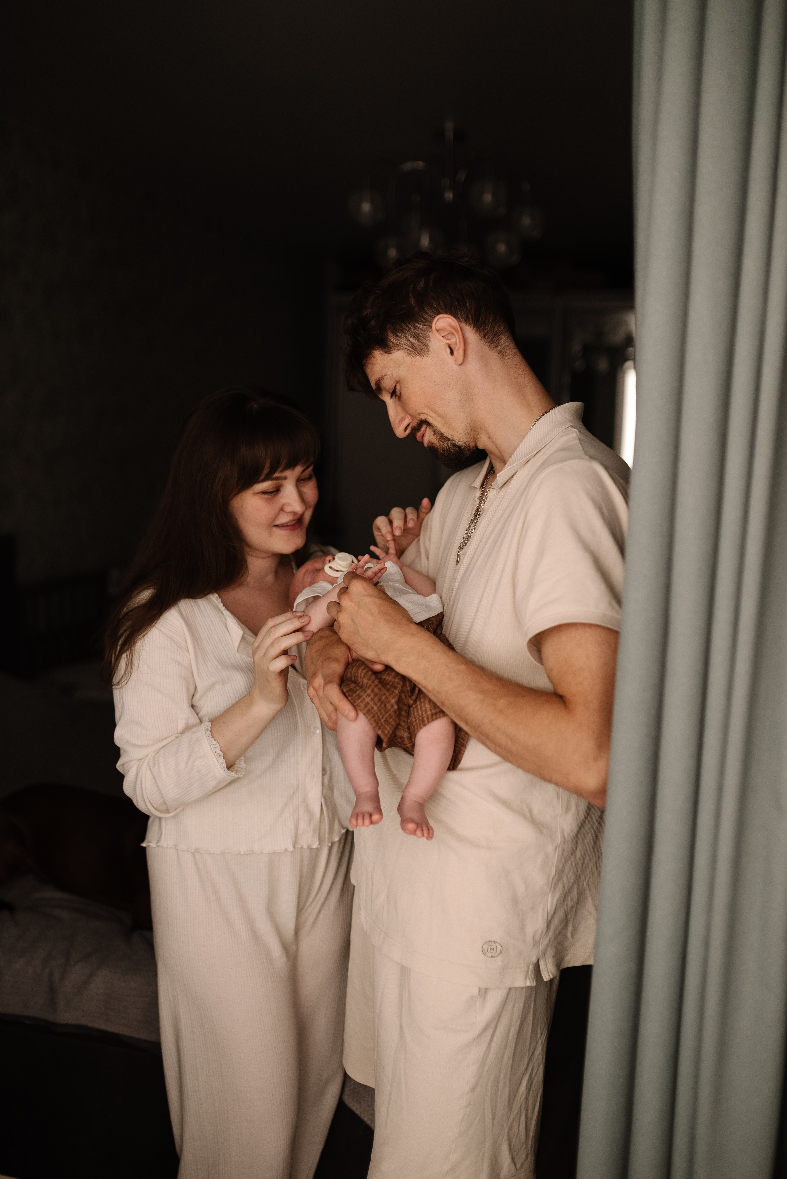 Я родился! ♥  Фотосессия новорожденного дома. Семейный фотограф ЕЛЕНА ШАФИГУЛИНА