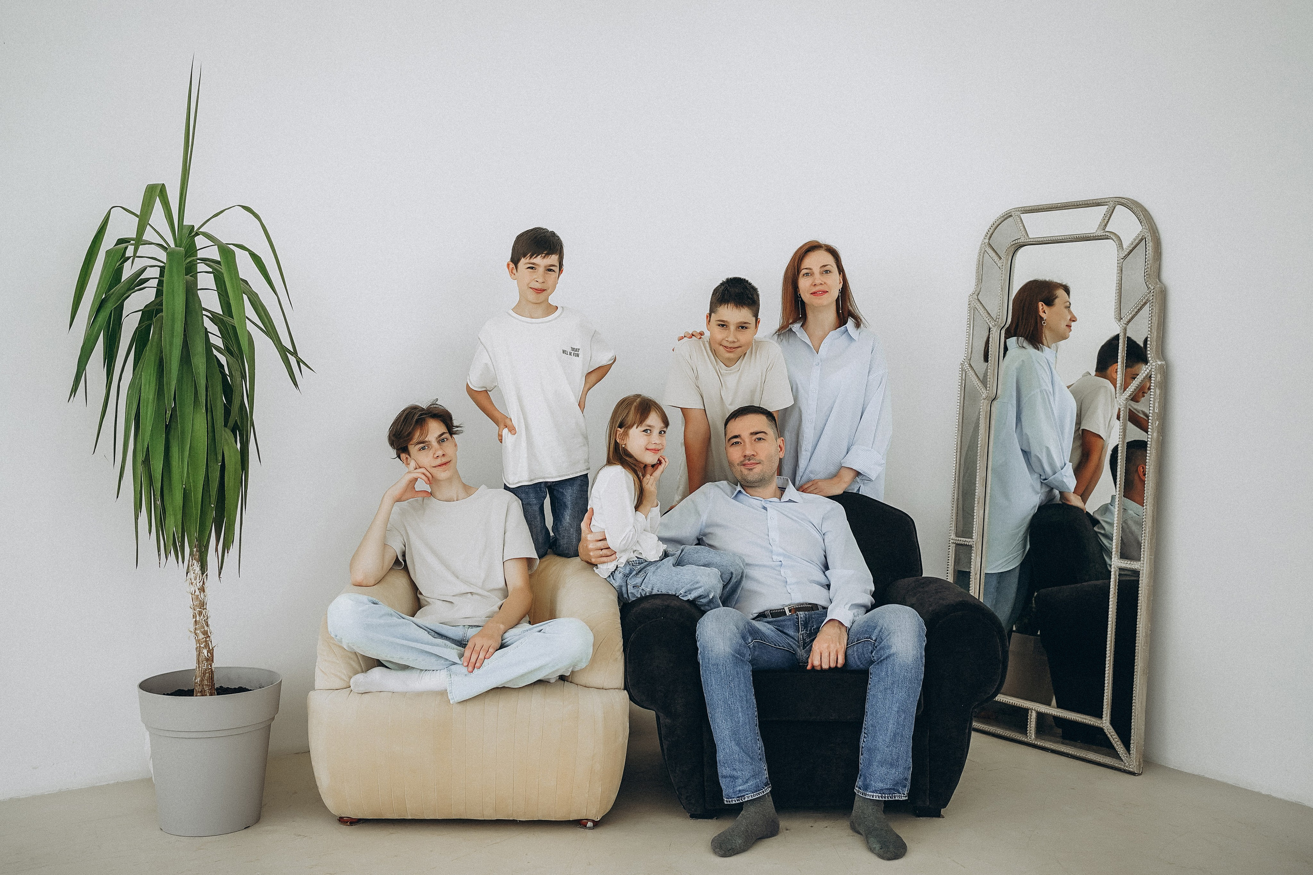 История большой семьи. Фотограф Наталья Колганова