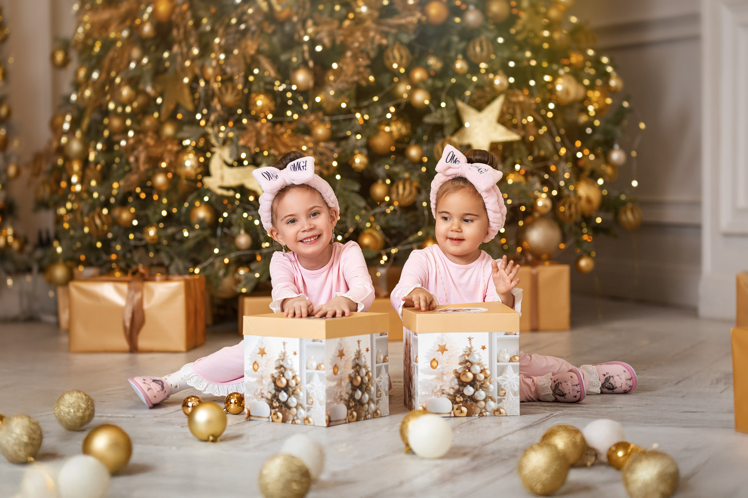 3 поколения. Новогодняя фотосессия. Трубинова Екатерина | Семейный фотограф | Москва