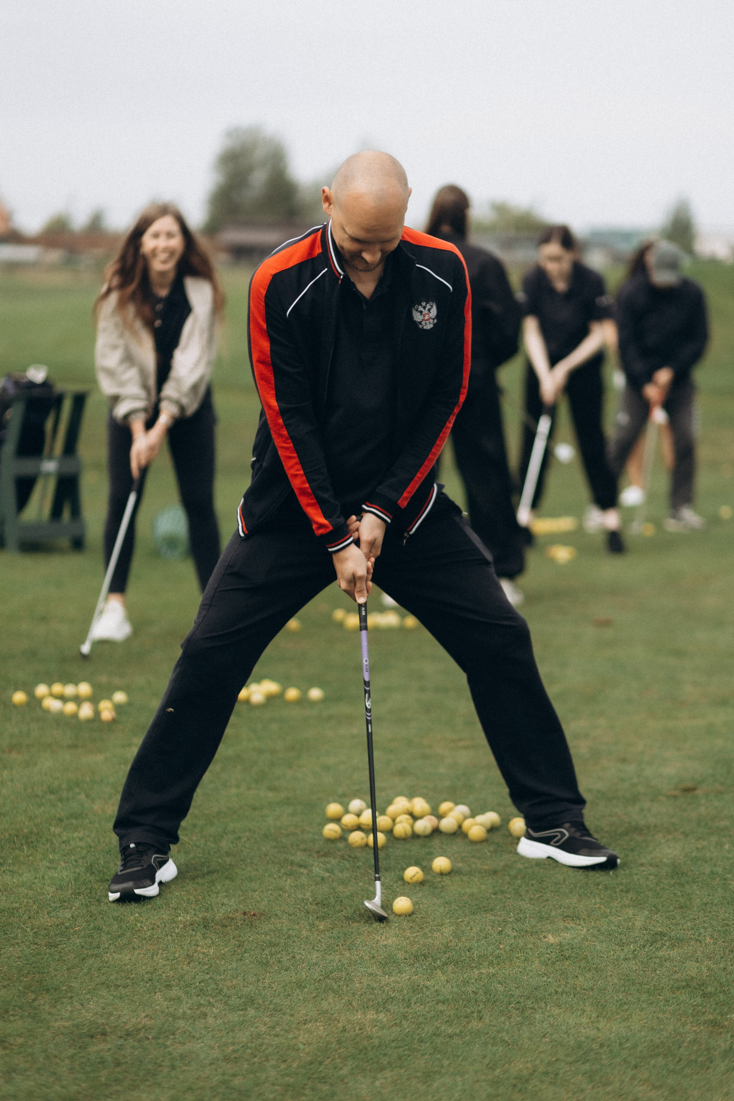 Корпоратив компании Аксон «игра в гольф». Фотограф Артем Бросов в Санкт-Петербурге и Дубае