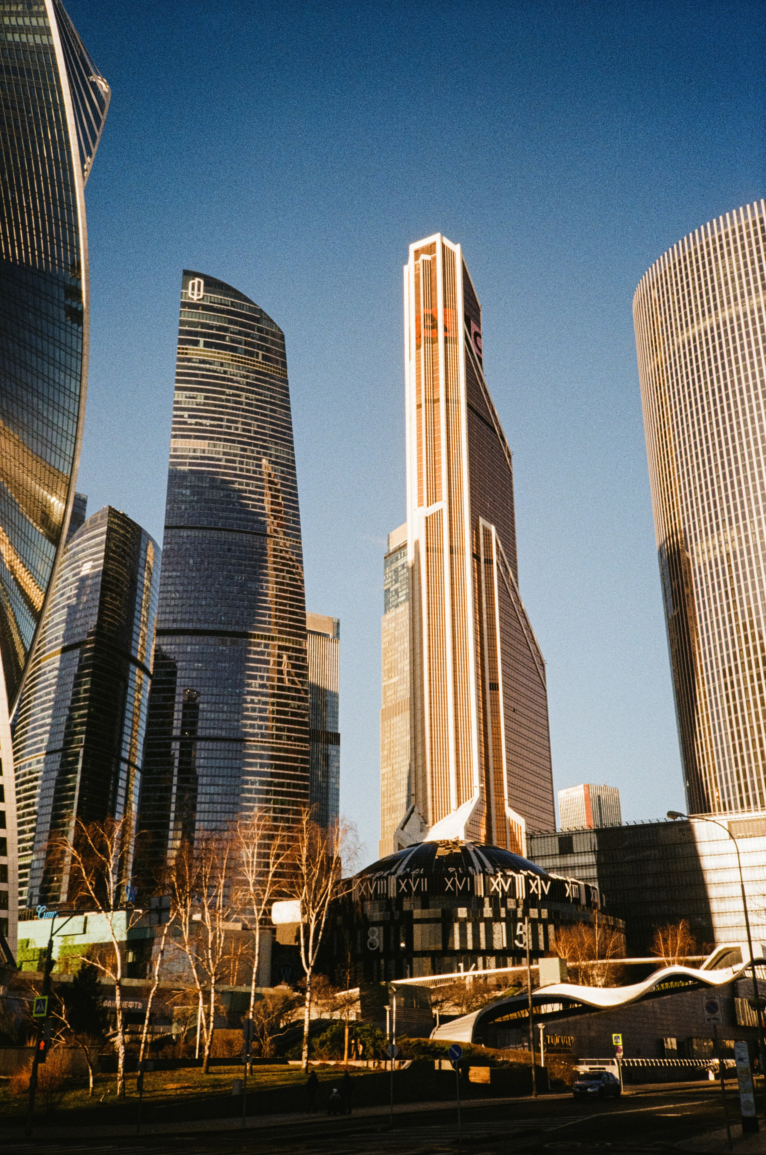 Москва Сити — 19 января 2025 года / Konica Big Mini (black) / Fujifilm C200
