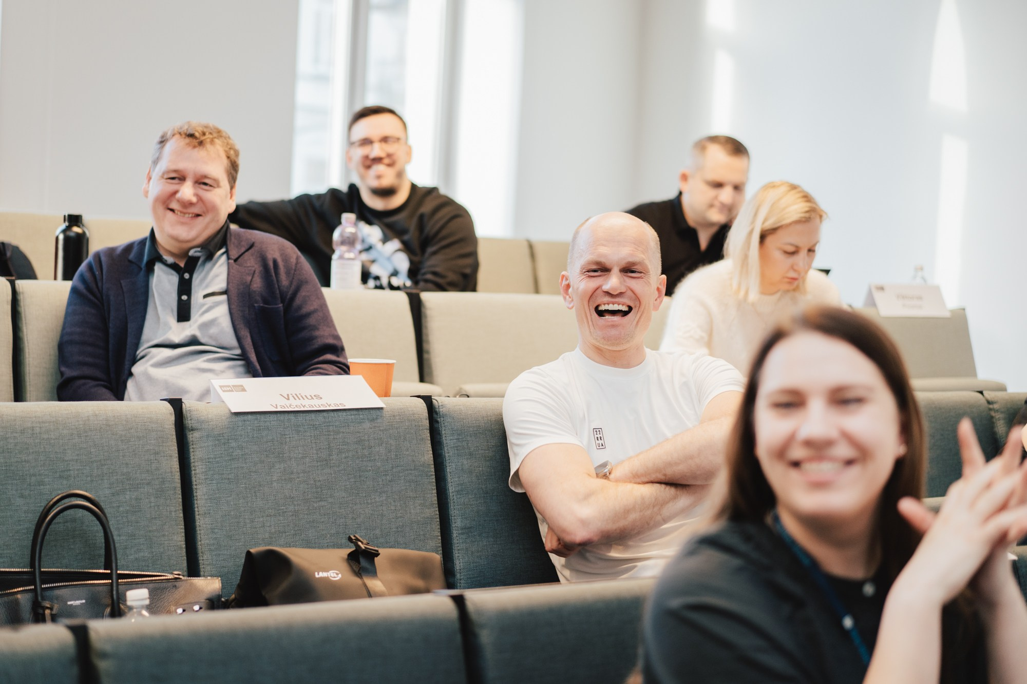 ISM. Dado Van Peteghem Visit. Photographer in Vilnius