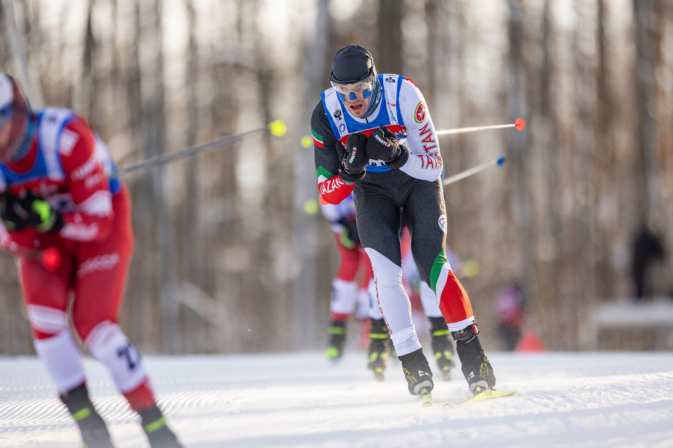 Кубок России по лыжным гонкам. Мужчины скиатлон. Спортивный репортажный фотограф Казань Нафис Сиразетдинов