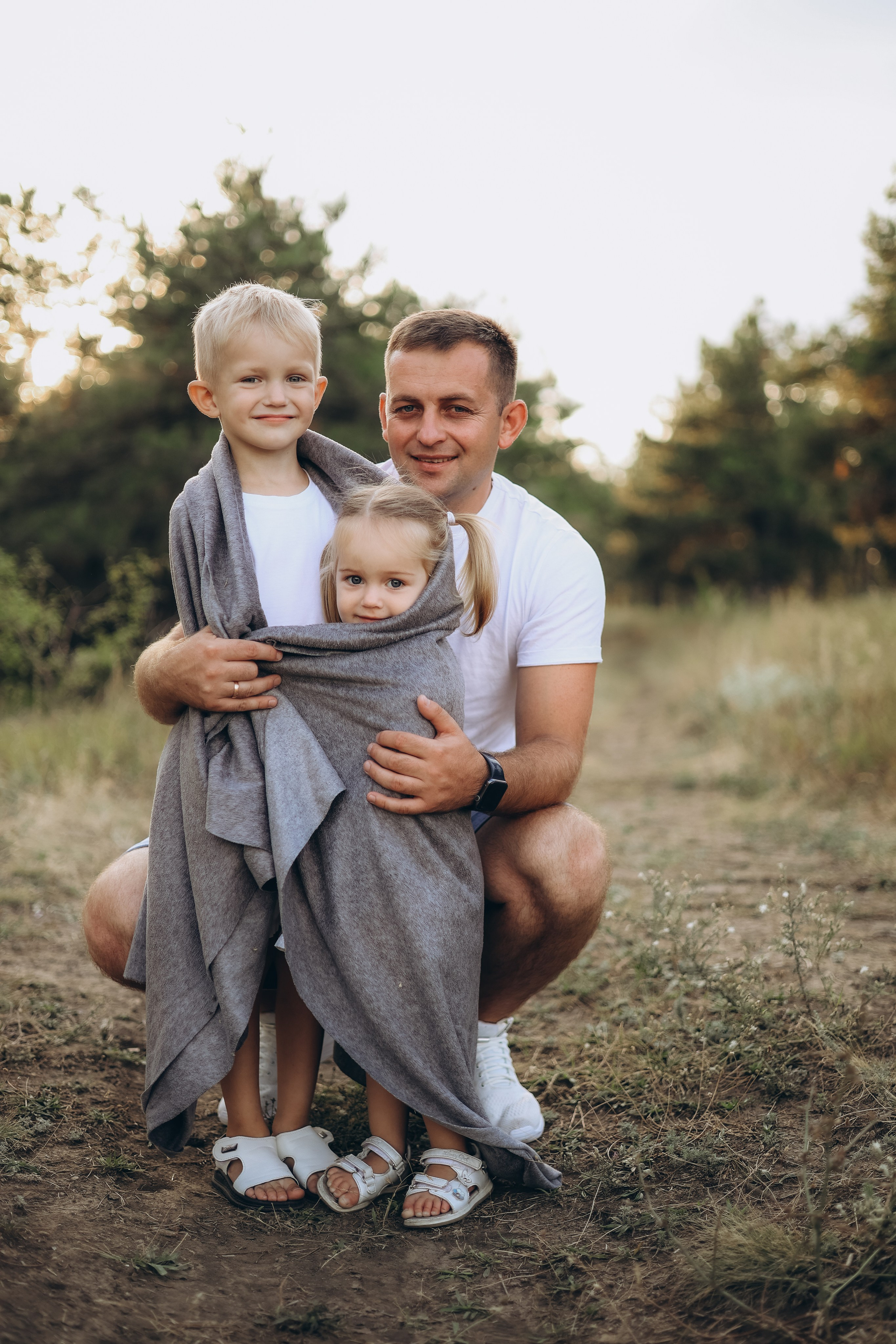 Сергей, Вика, Артем и Алина. Фотограф Алевтина Матешук