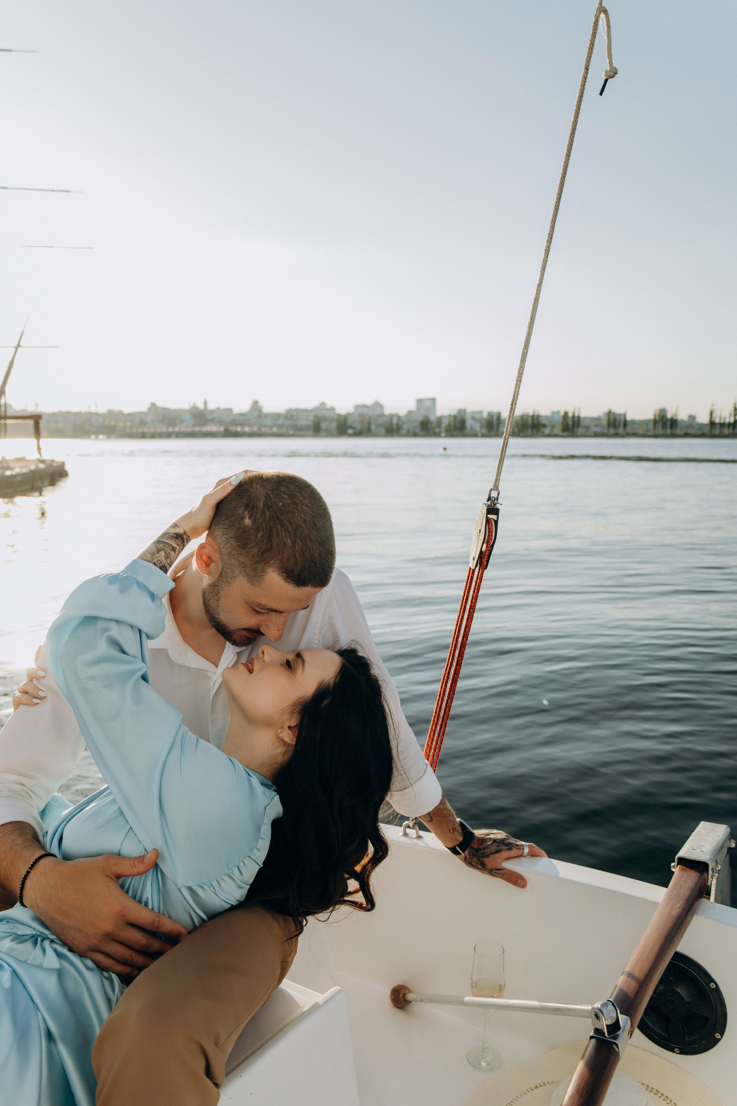 Катя, Максим, яхта. Портретный и семейный фотограф в Воронеже Ксения Ремизова