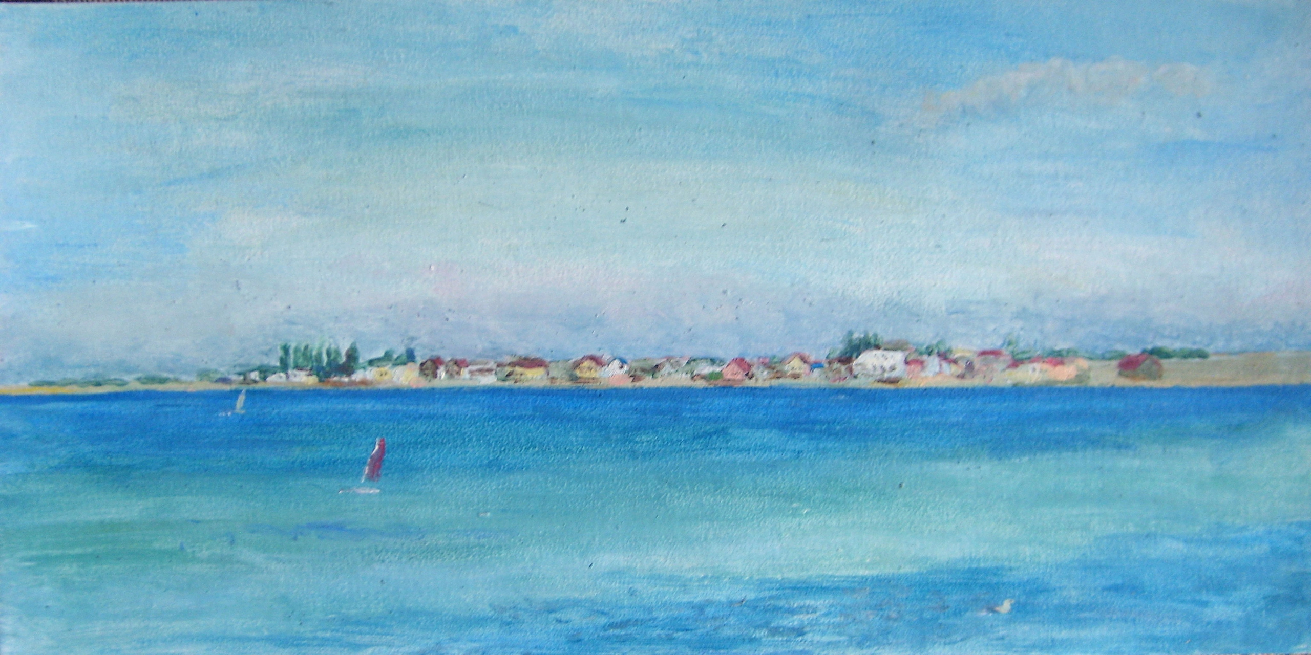 "Далёкий берег"; холст / масло, 2008