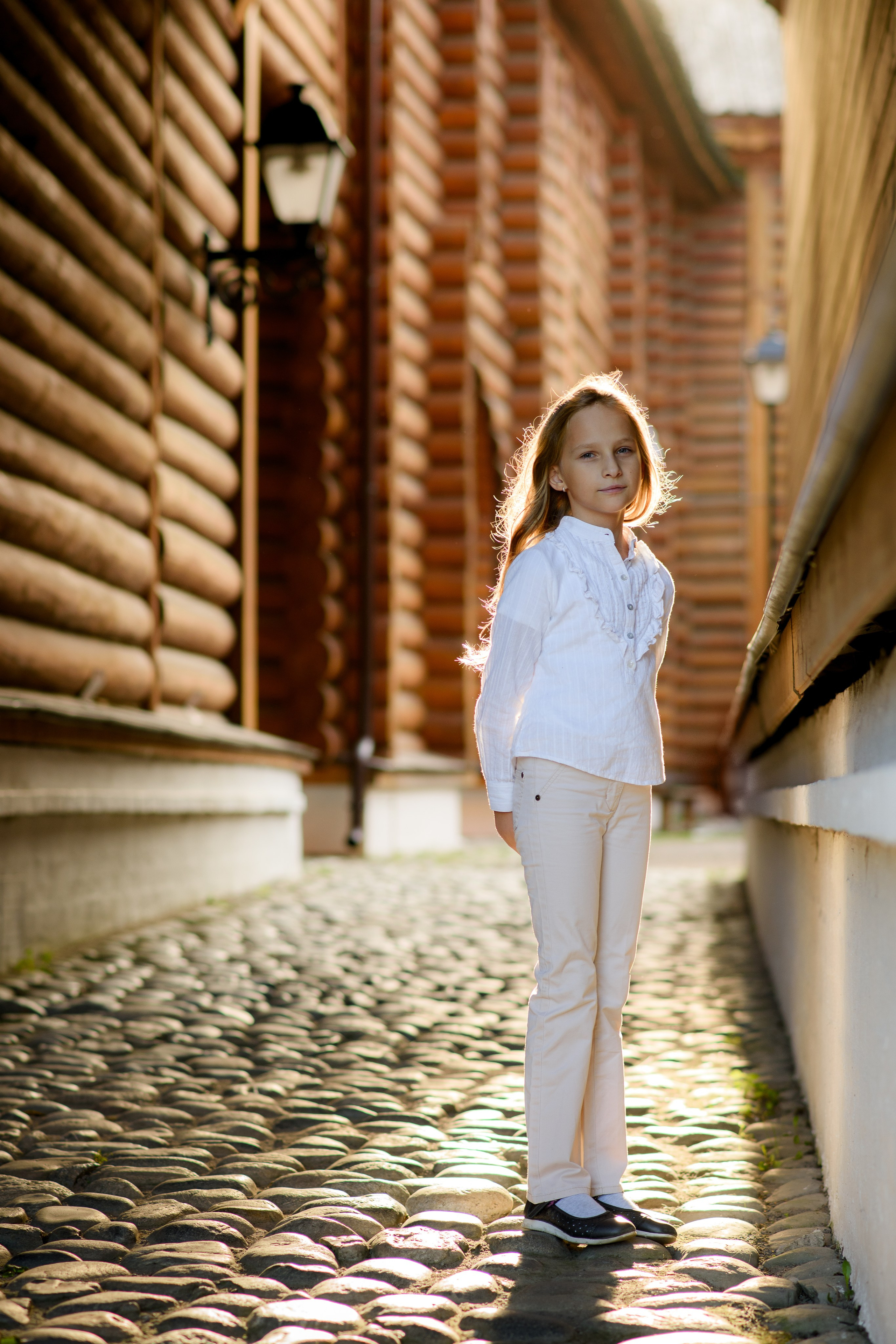 Детская съемка на закате в Коломенском. Главная