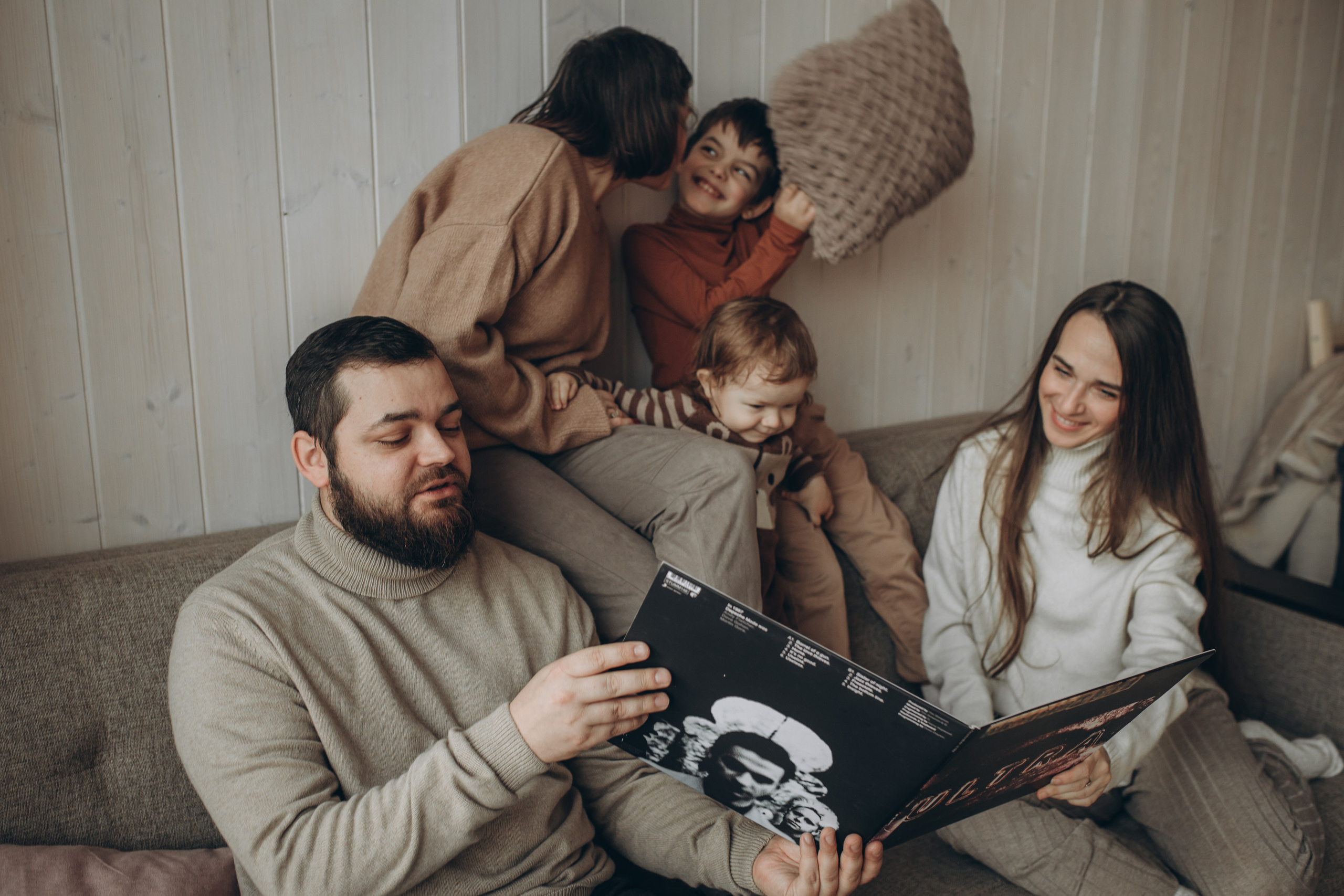 Сергеевы. Фотограф Ксюша Белоносова