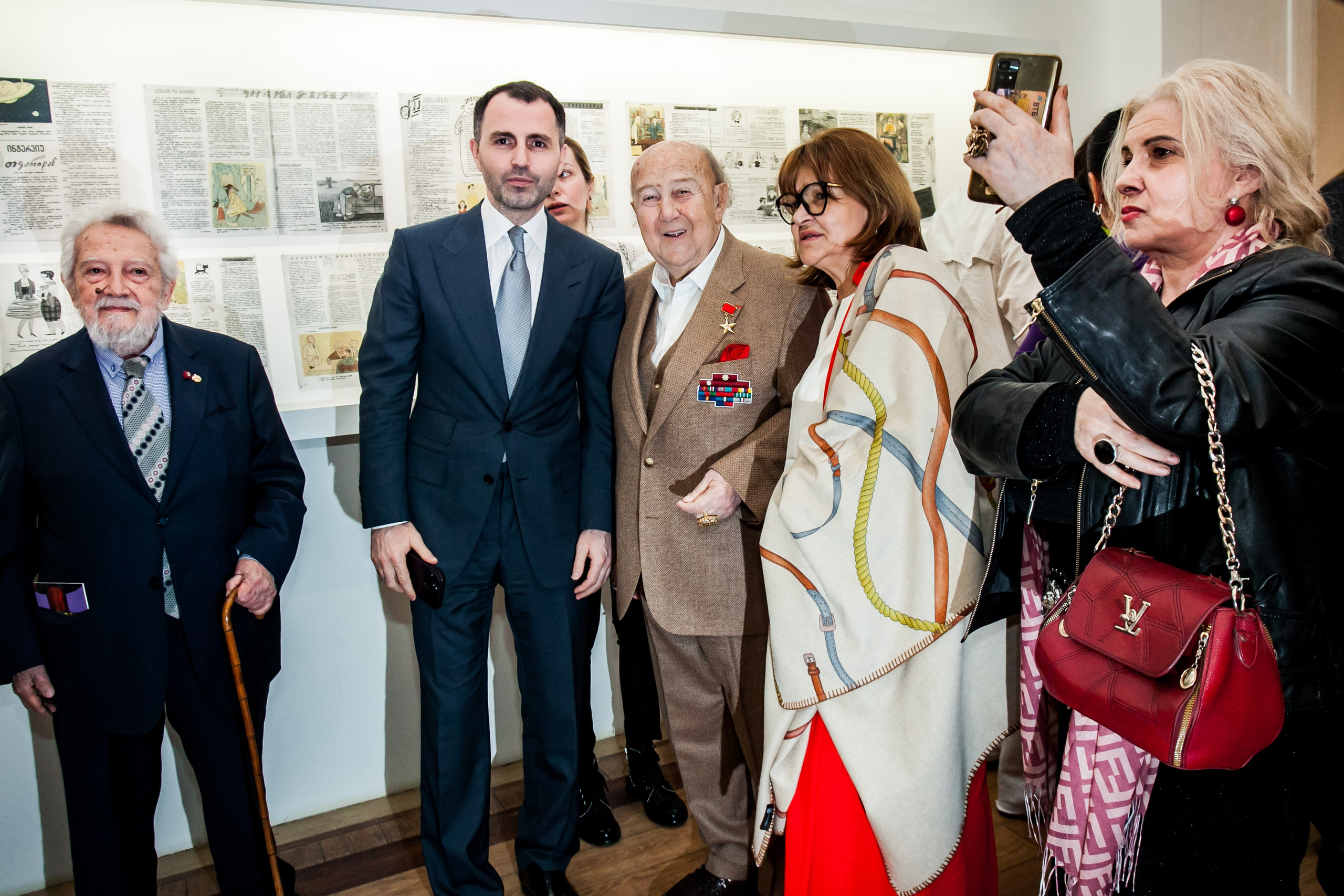 Открытие выставки Зураба Церетели. Art photographer Nino