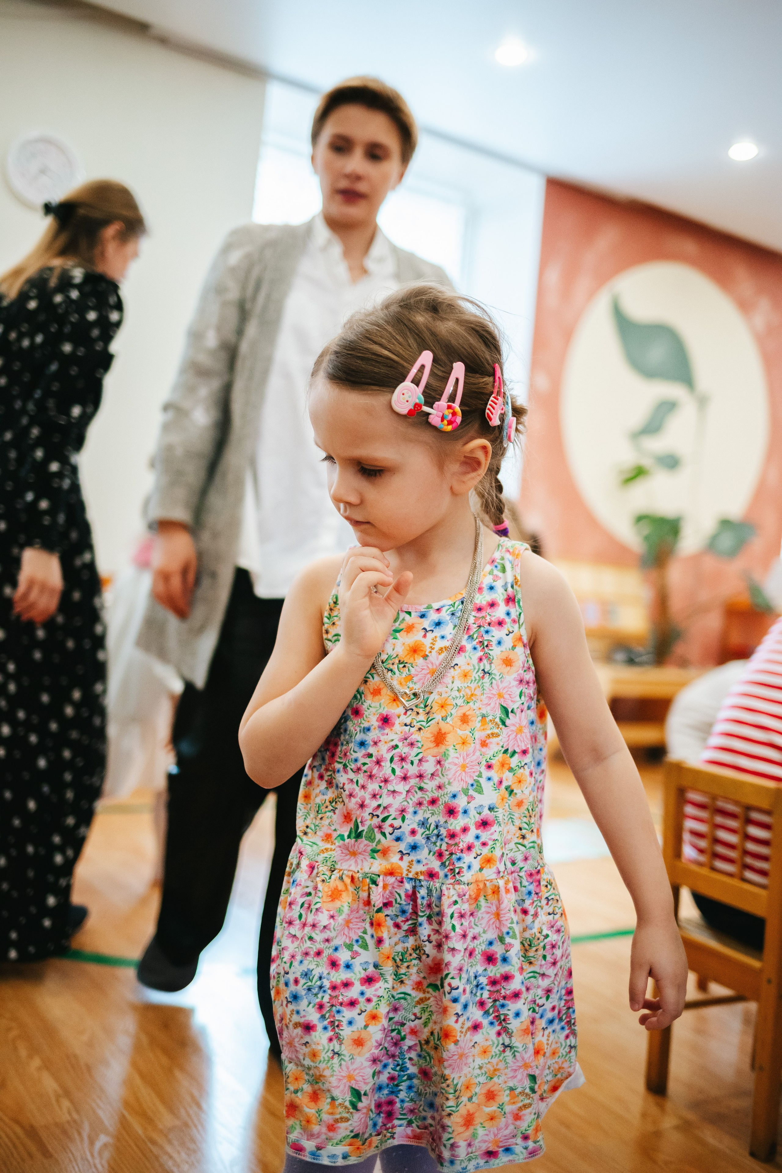 8 марта в Монтессори-саду. Семейный lifestyle фотограф в Санкт-Петербурге Людмила Пахомова