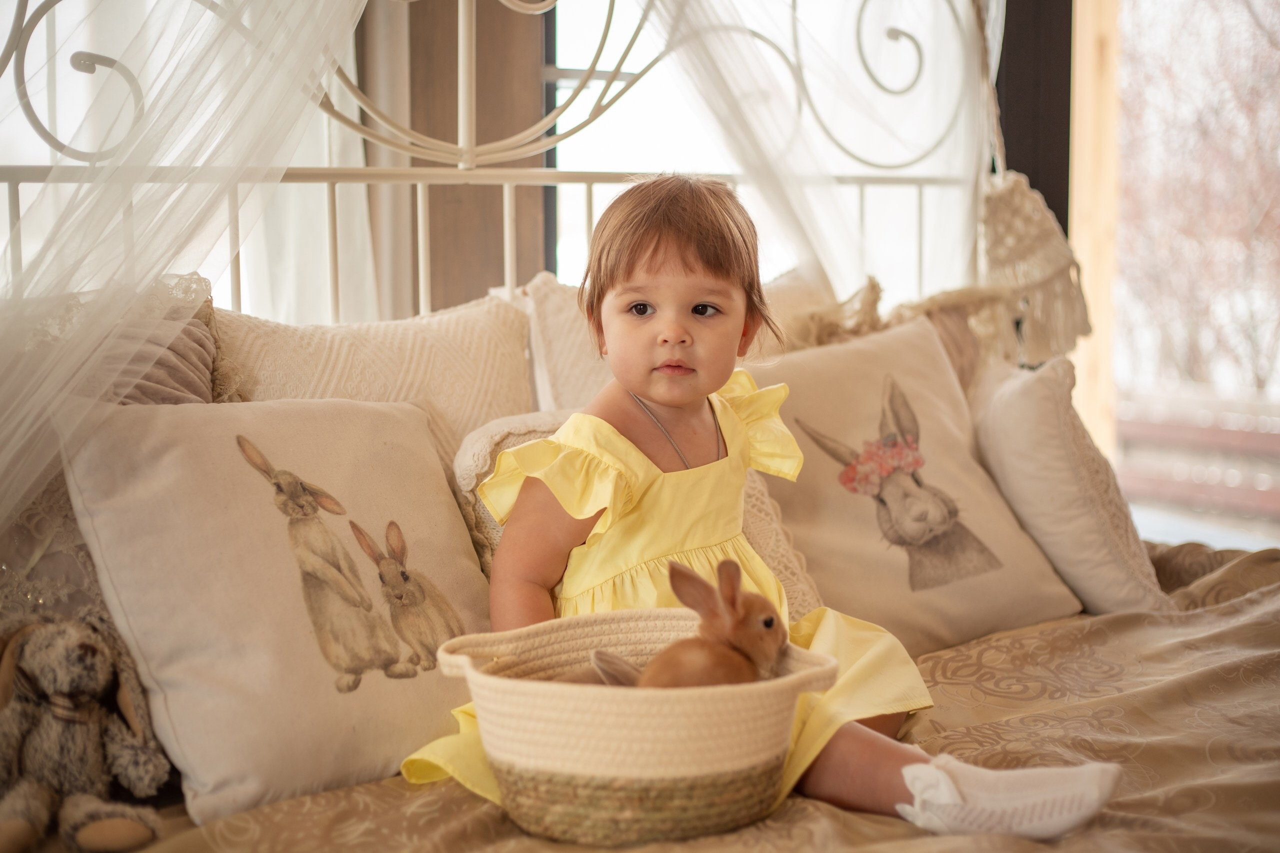 Фотосессия с кроликами. Фотограф Ольга Бобб Нижний Новгород