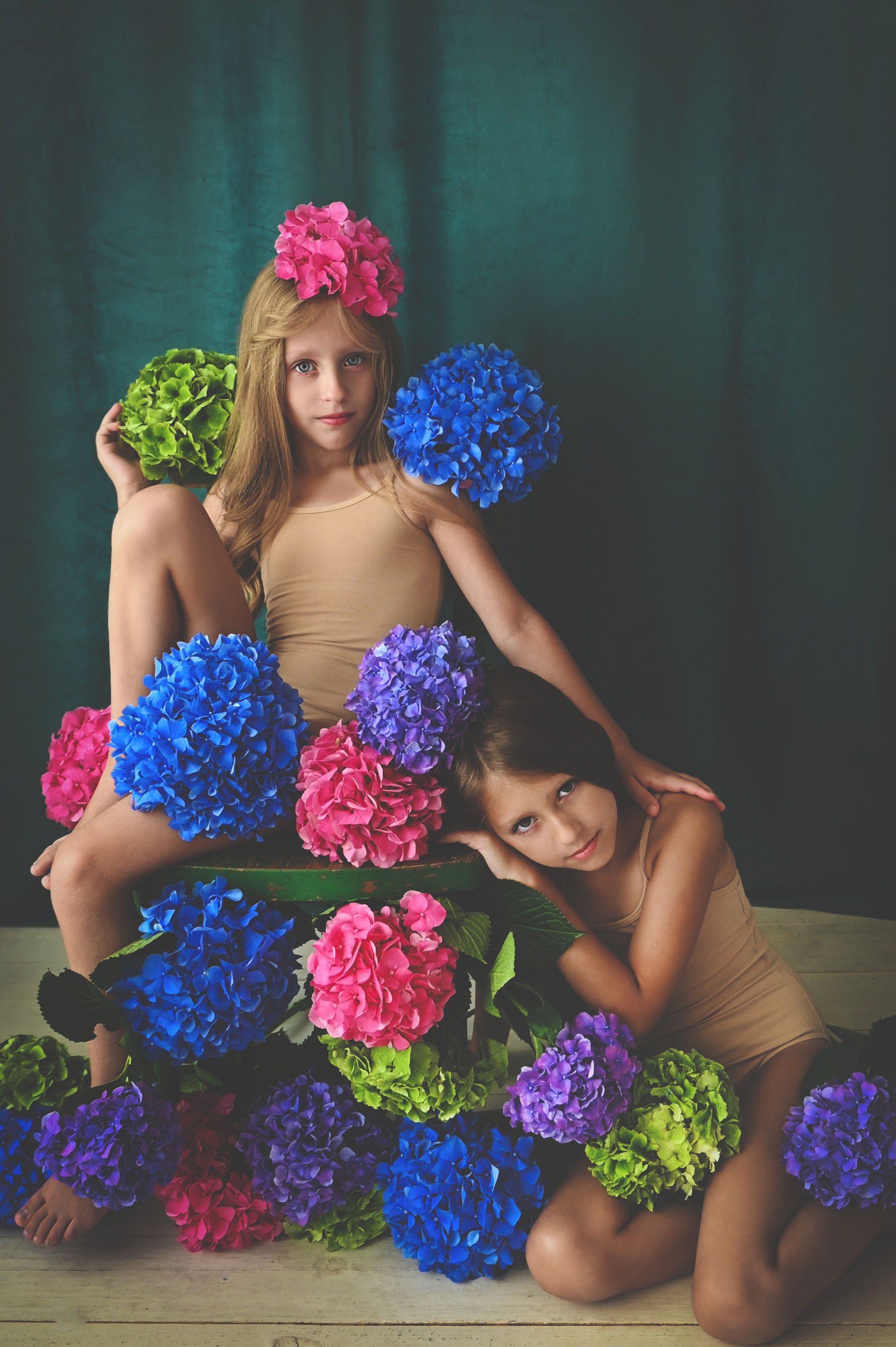 Гортензии. Фотограф новорожденных и детей в Барнауле — Екатерина Шапкина