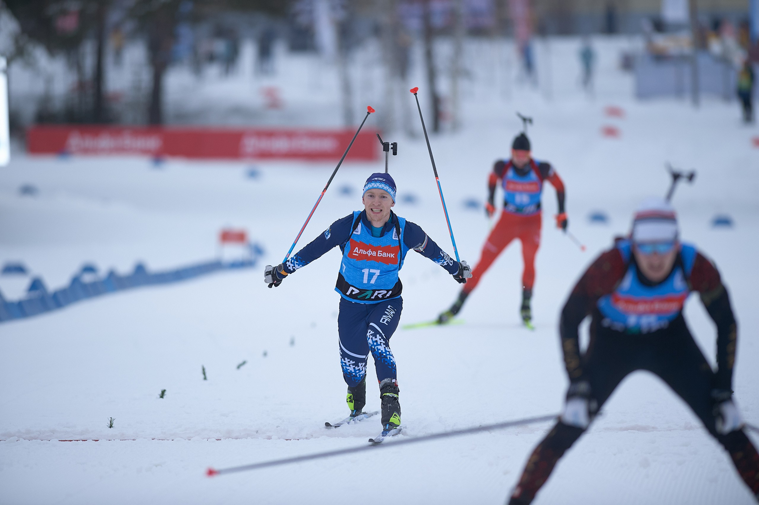 Биатлон. Чемпионат России — 2024/2025, 3-й этап, Ижевск. Ижевская винтовка. Спортивный репортажный фотограф в Ижевске Сергей Мерзляков