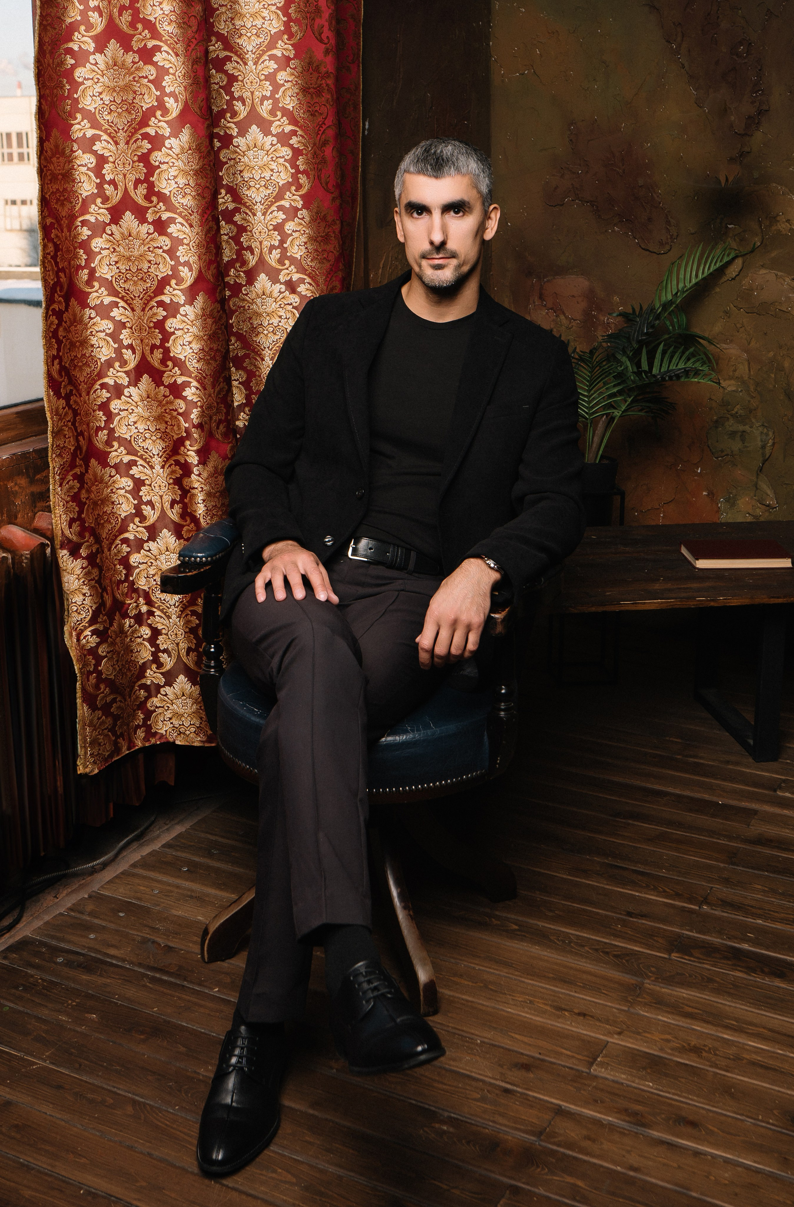 Мужской портрет. Свадебный и студийный фотограф в Москве Попов Вячеслав