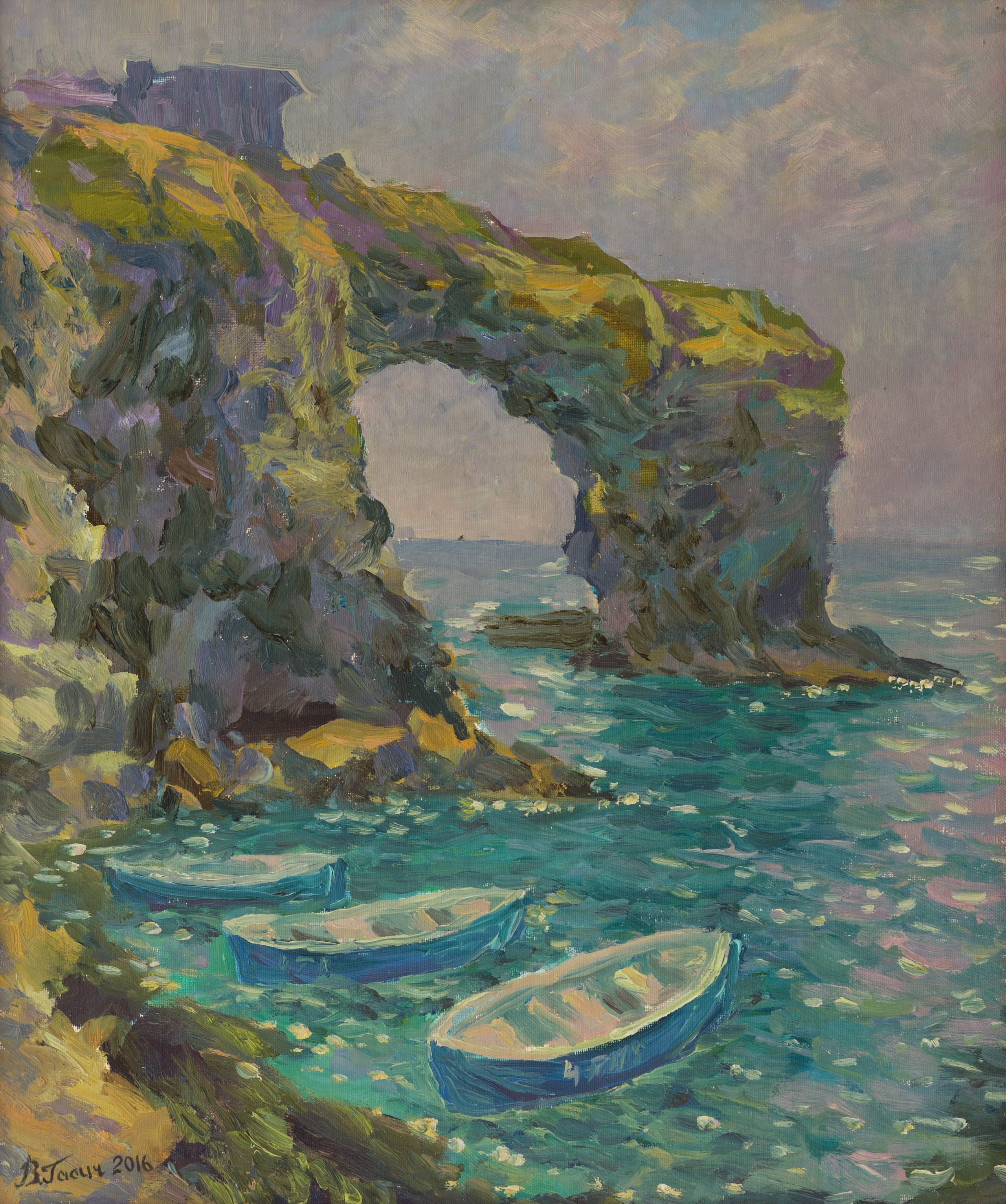 Пленэр / Plein air. Художник Василий Гасич