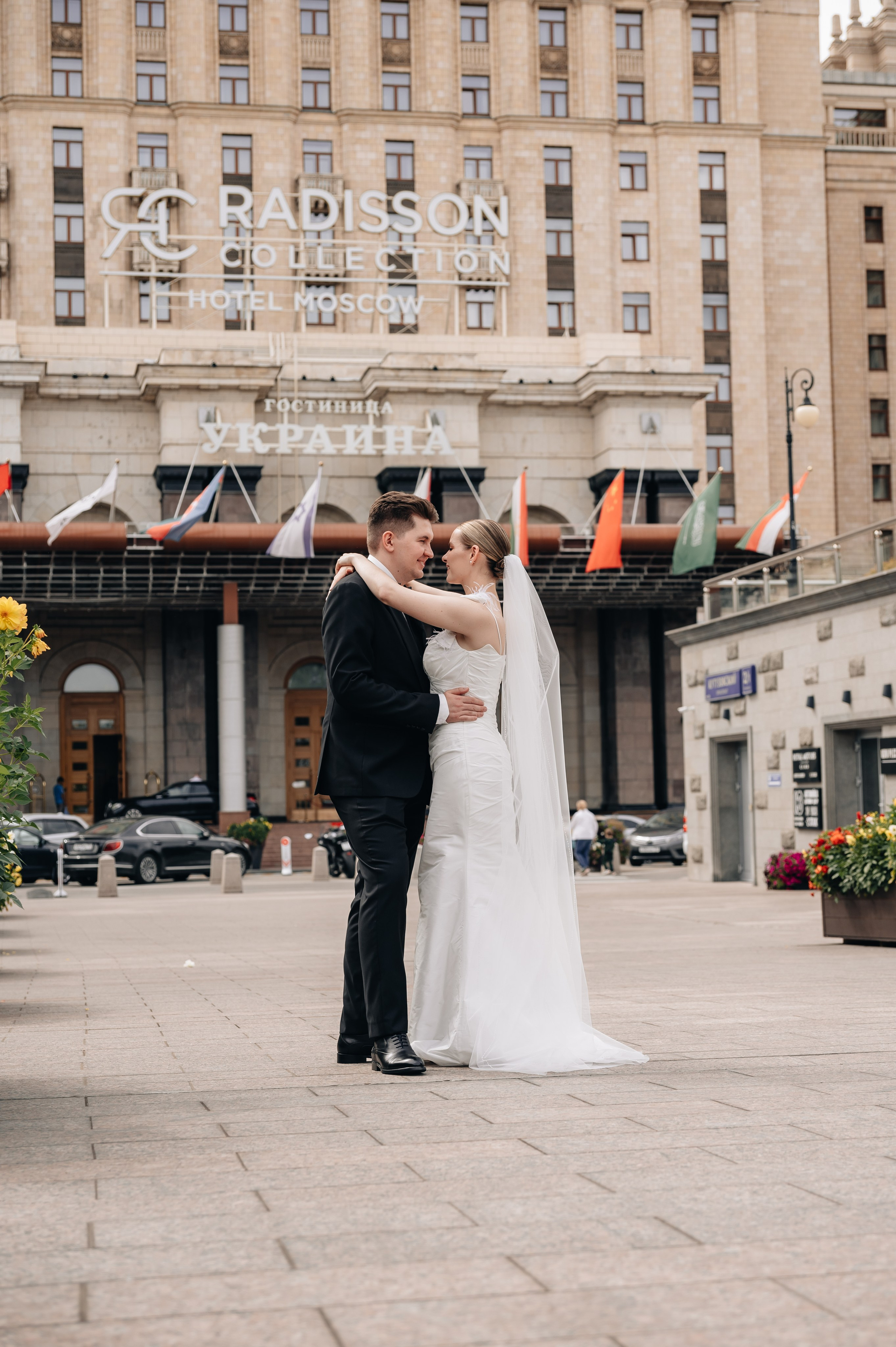 П&А | Гостиница «Украина», ГУМ и Таганский ЗАГС. Портретный фотограф Москва Светлана Кашура