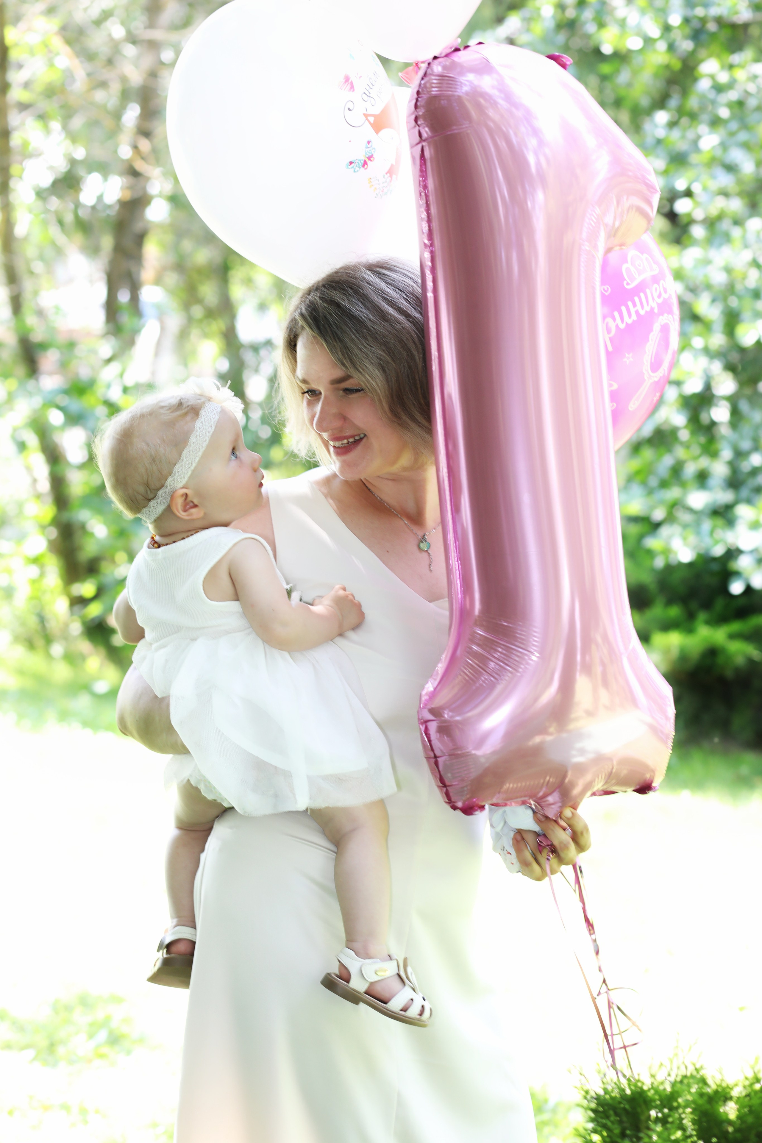 Первый год малышки. Семейная съёмка. Главная