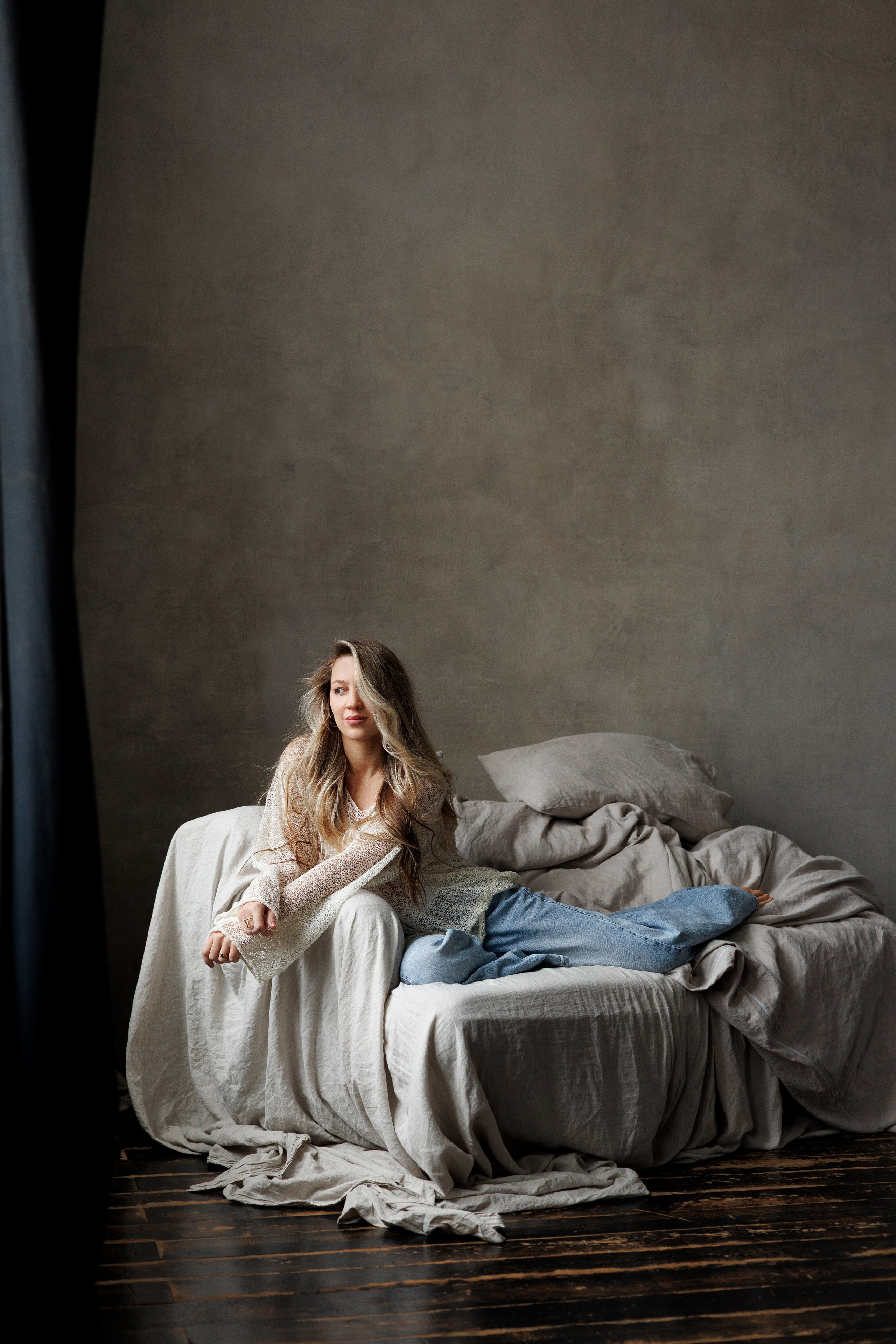 Женский портрет в студии. Фотограф Минск