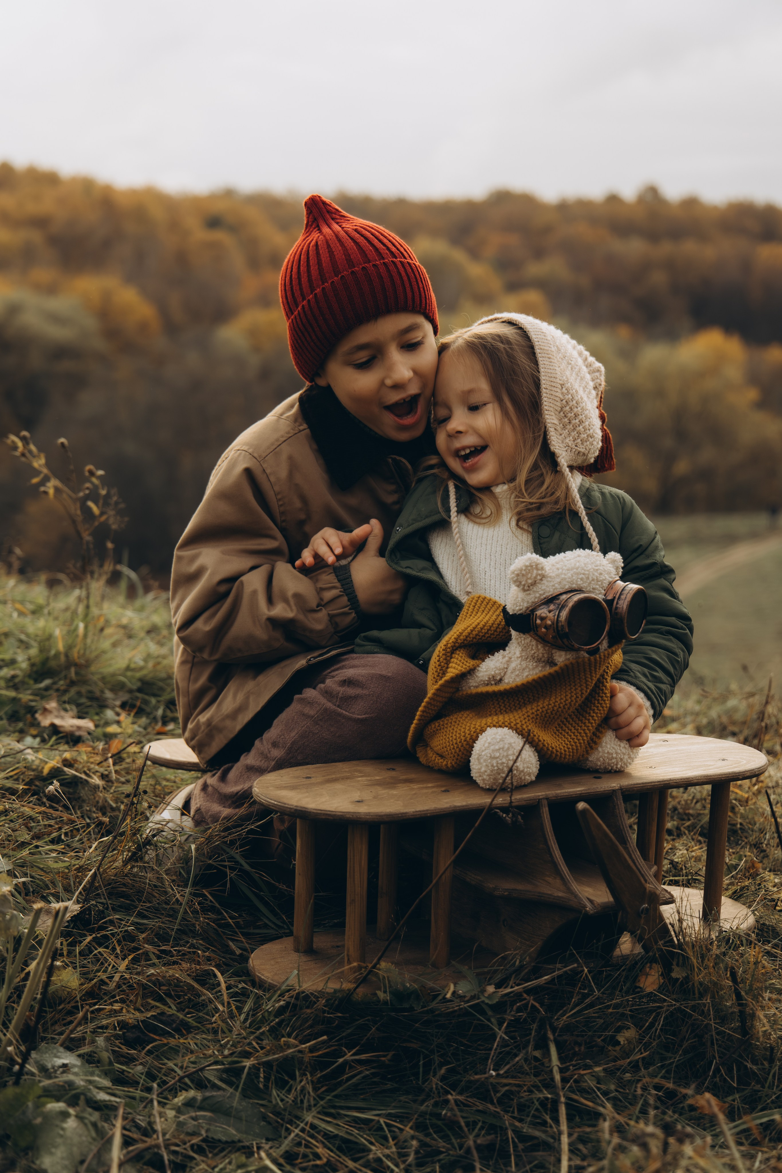 Теплая осенняя история. Семейный фотограф в Москве Лоншакова Кристина