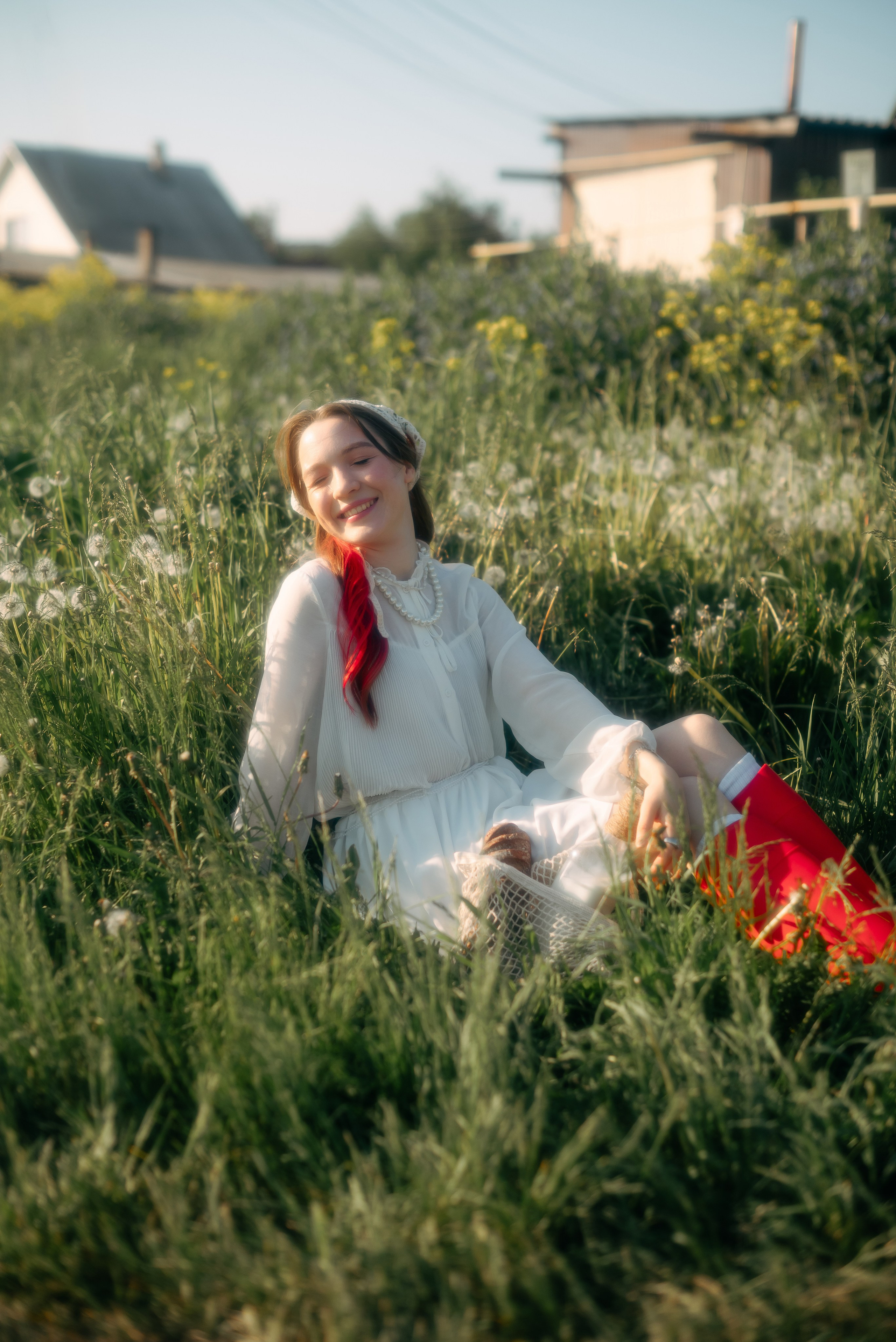 Фотосессия в деревенском стиле в Сухово г. Кемерово