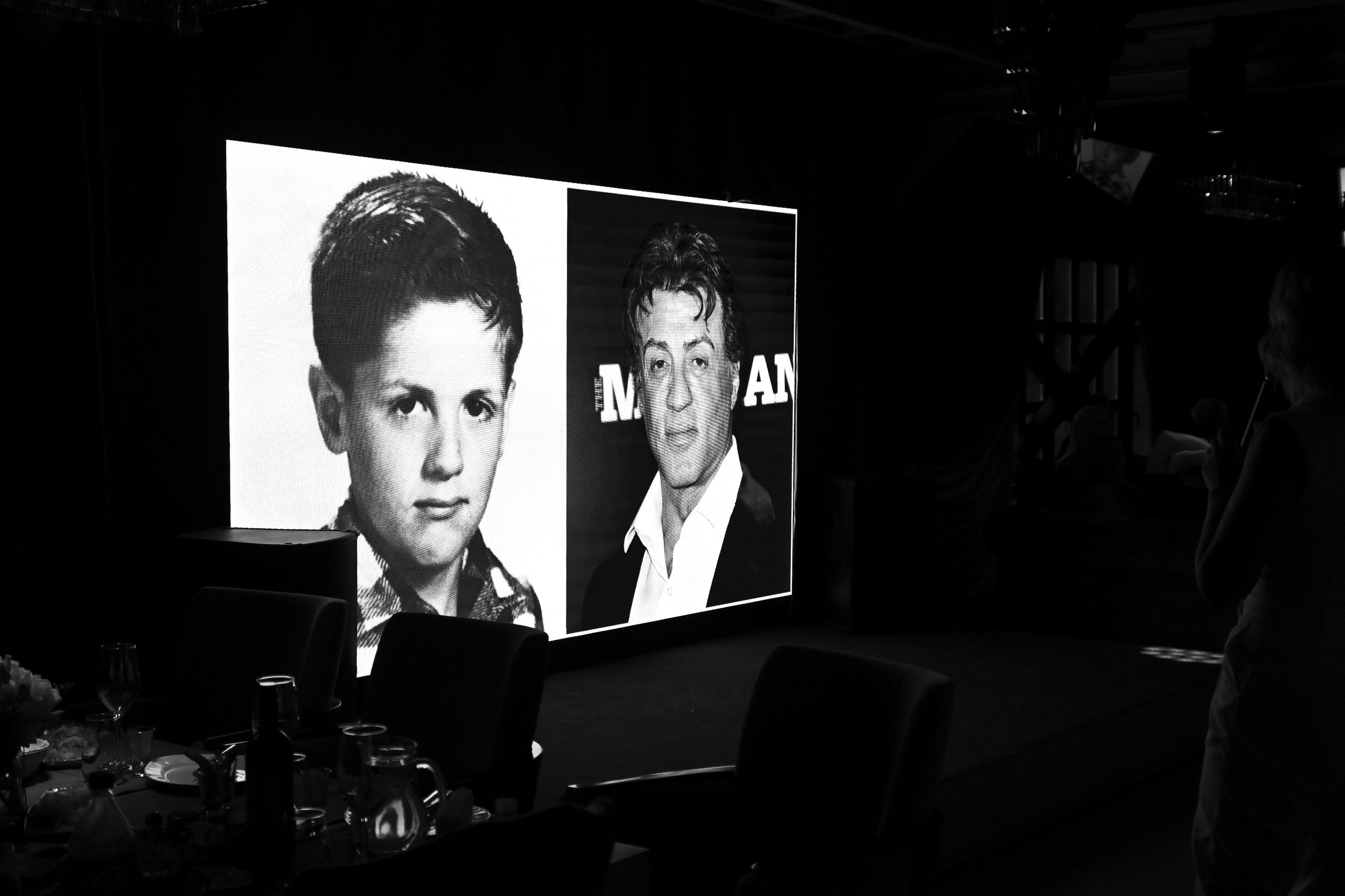 Black and white film. <3