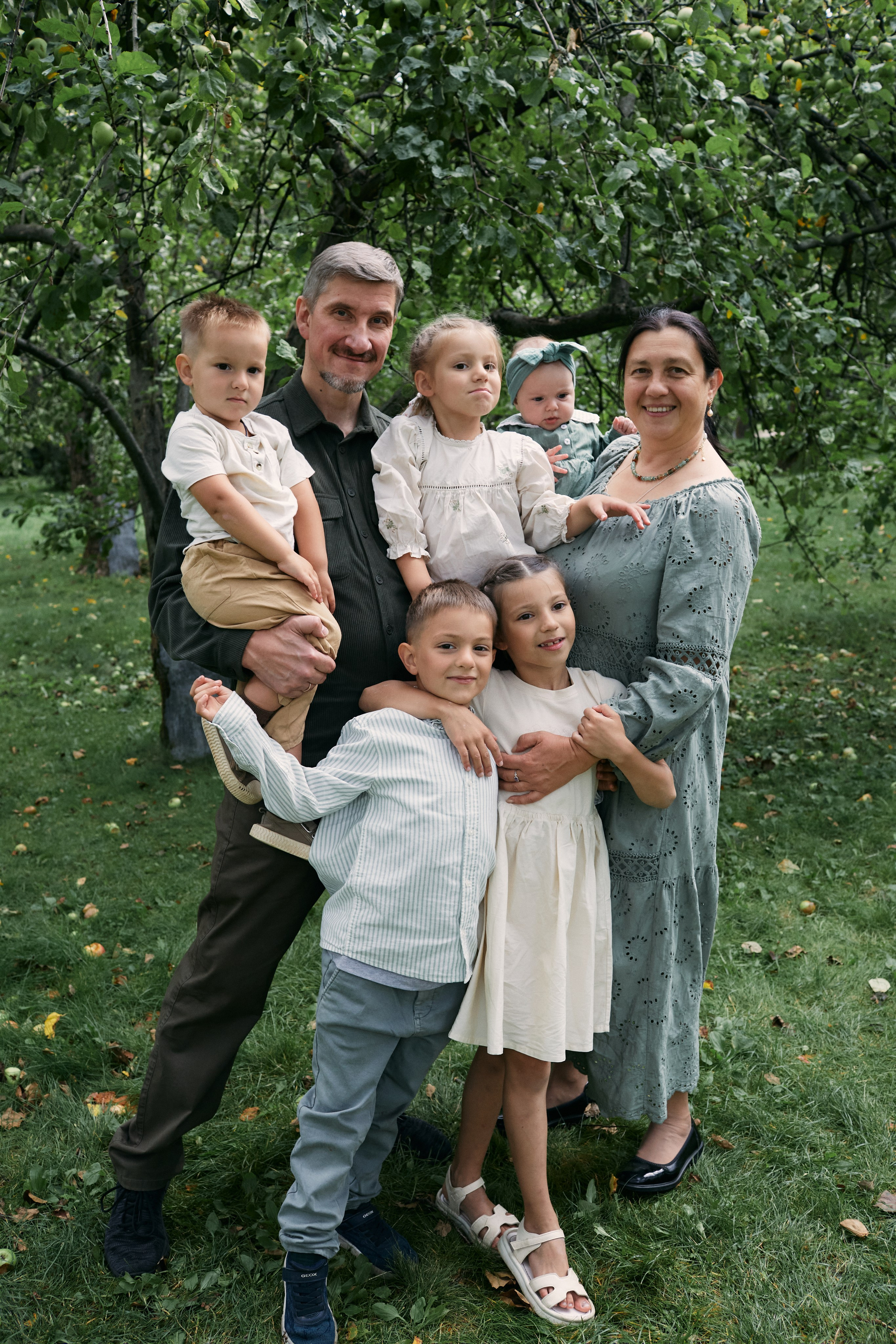 Раушенбахи, Русановы, Мироновы. Фотограф Анастасия Губернаторова