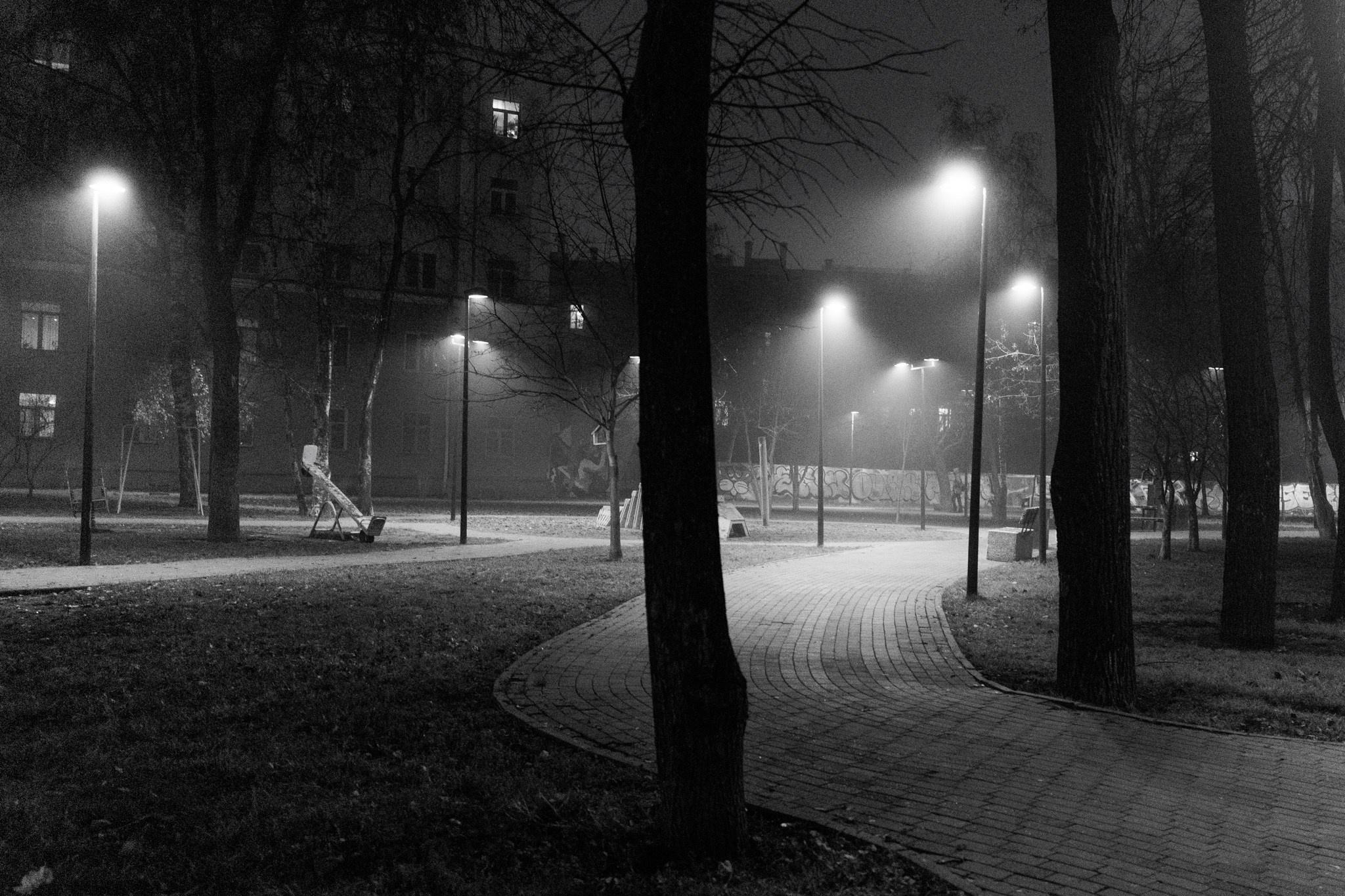 Туман в Нижнем Новгороде, 12.11.25