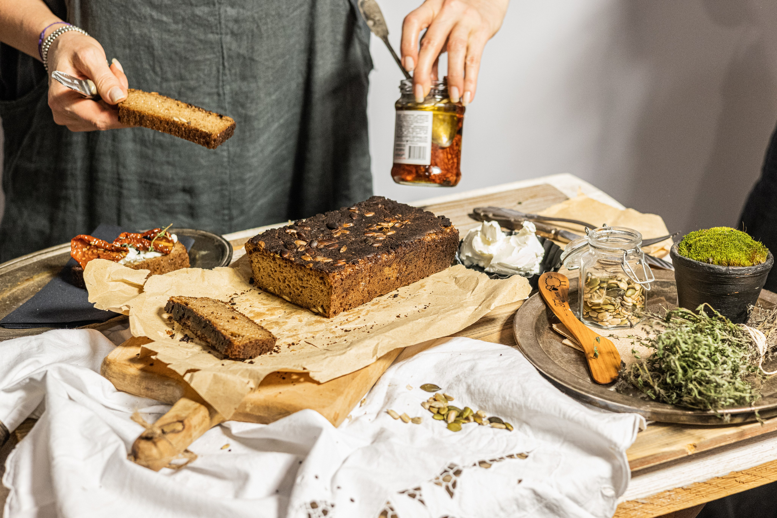 Домашний хлеб. Фотограф Диана Белогребень