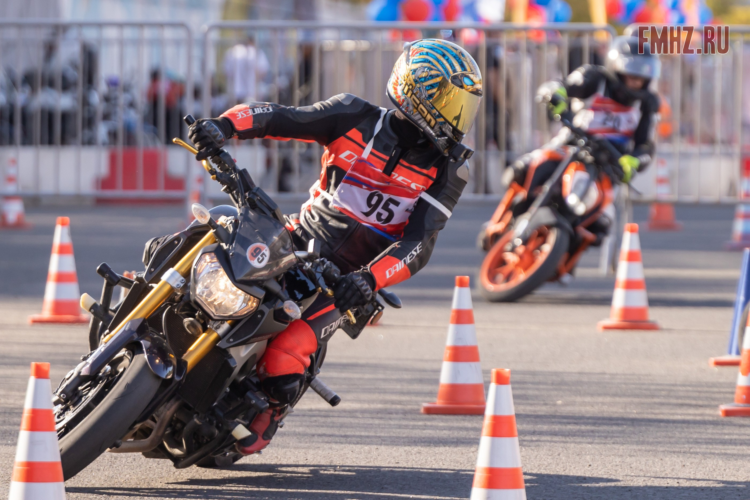 Соревнования по мотоджимхане на площадке Мосгортранс 15.09.2024. Фотограф Владимир Охрименко