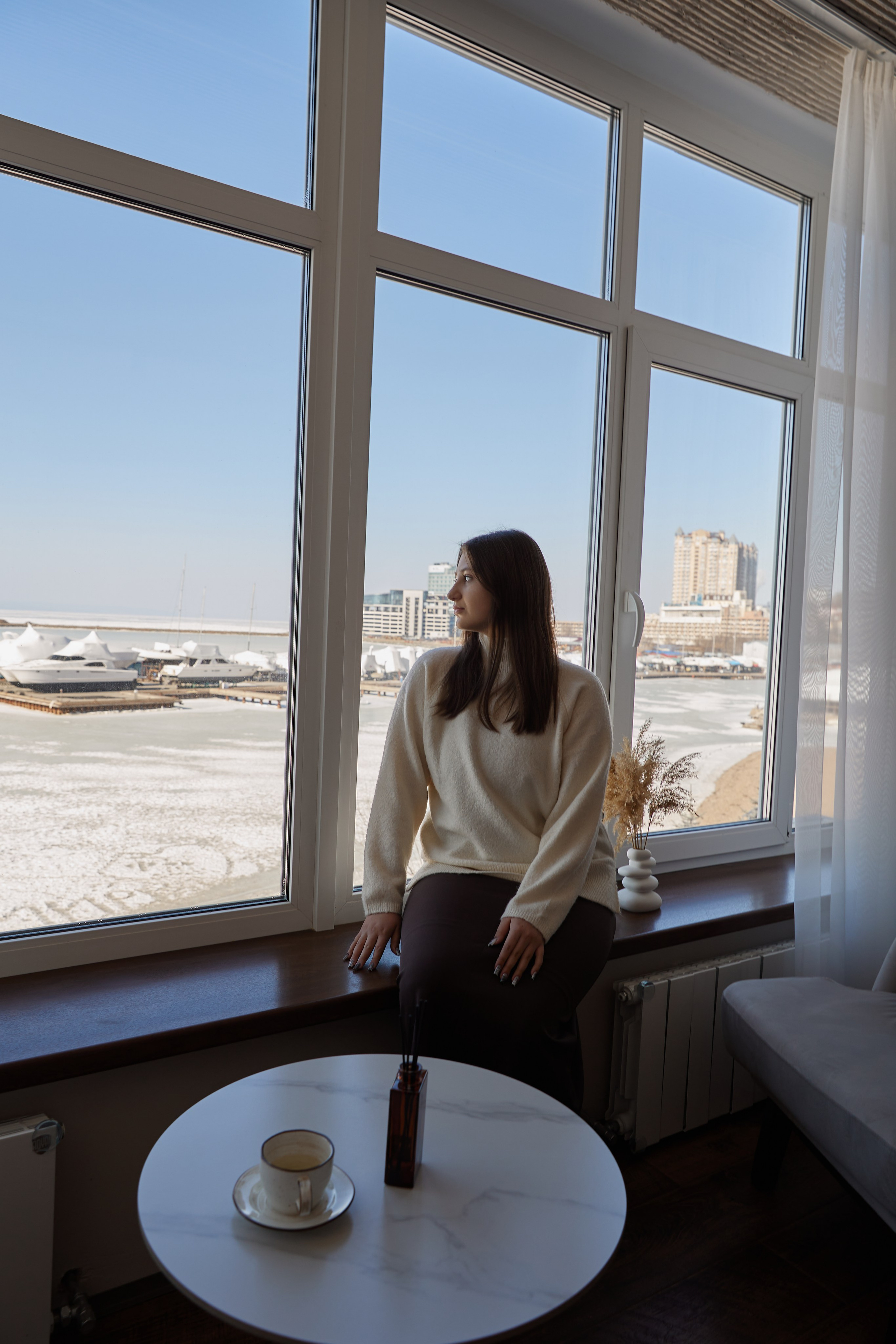 Лера с дочей. Фотограф женского портрета, беременности и материнства Харькова Елена