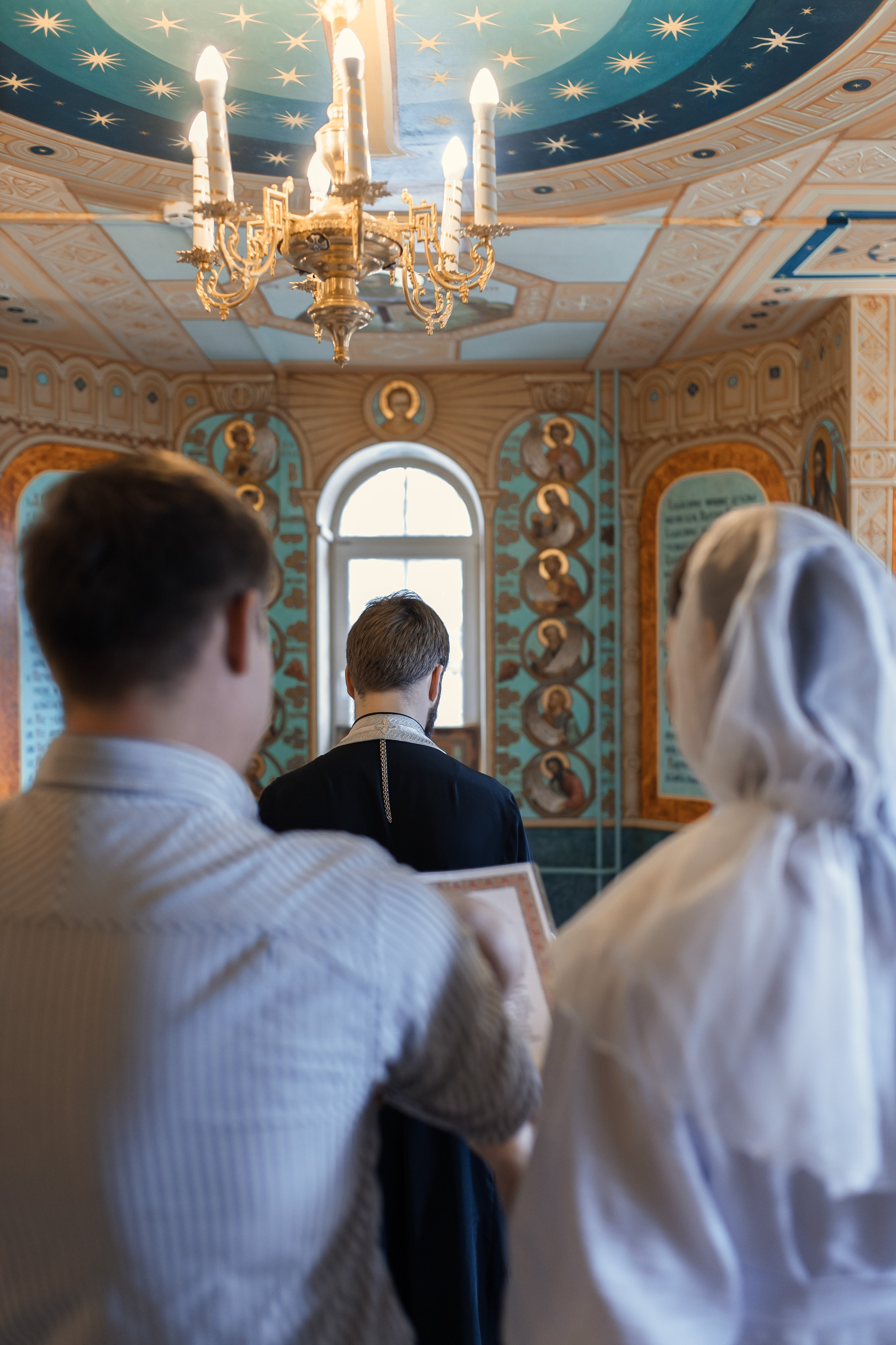 Крещение в Храме св. Андрея Боголюбского на Волжском б-р. Профессиональный фотограф в Москве и Мо Мария Шантарёва