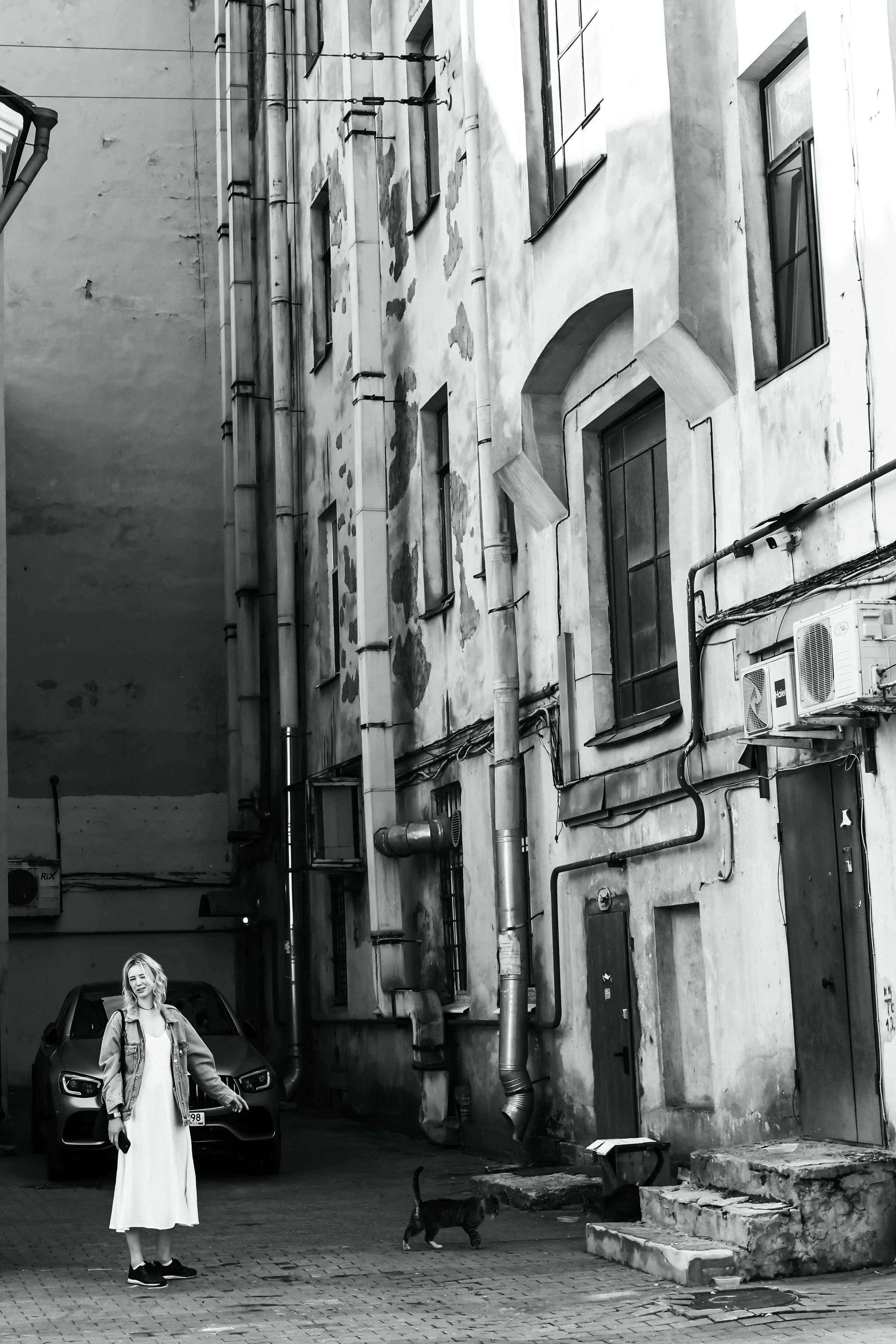 ЧБ. Ира. Свадебный и семейный фотограф в Санкт-Петербурге Лолита Евстифеева