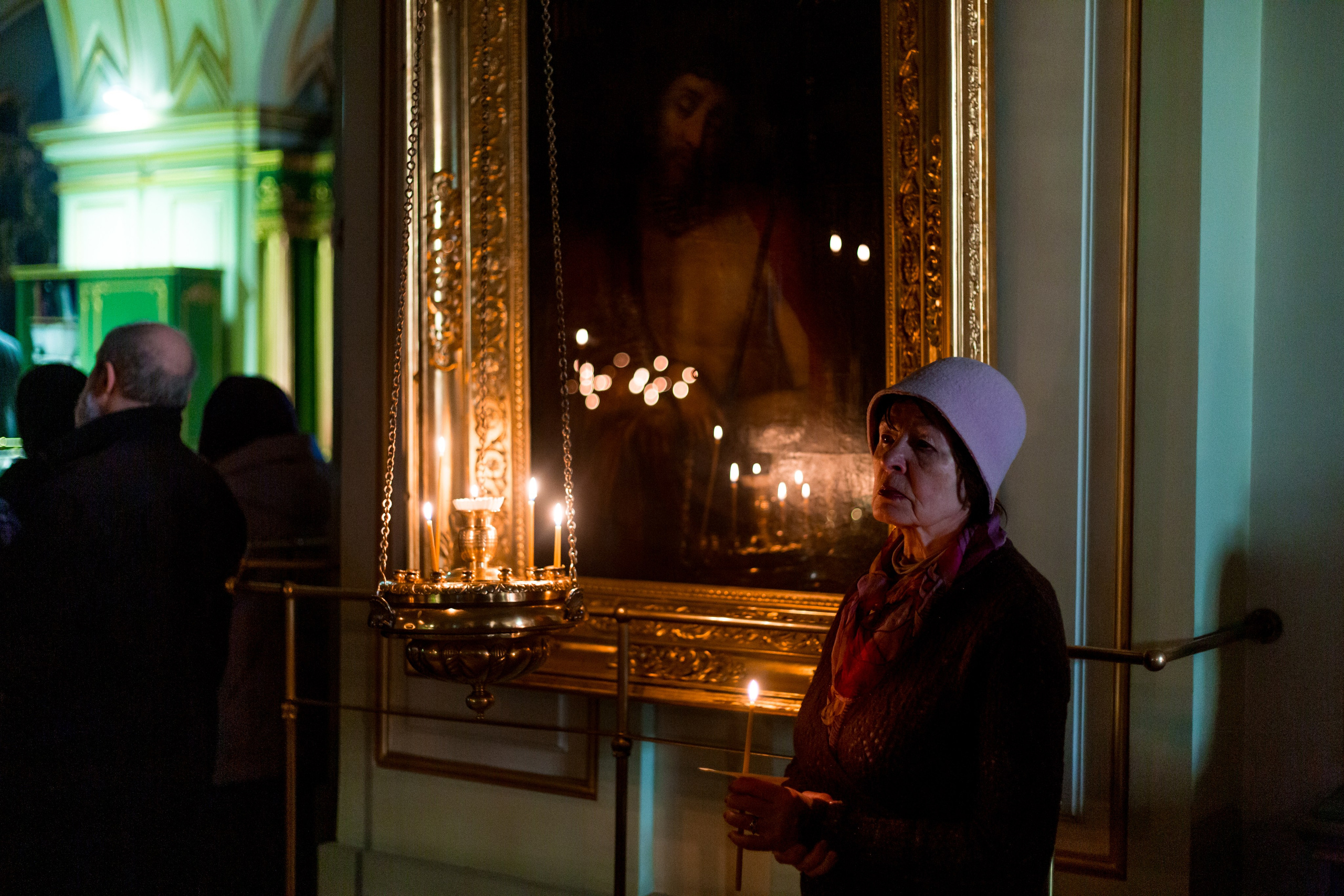 Великая вечерня с чином Пассии. НИКОЛО-БОГОЯВЛЕНСКИЙ МОРСКОЙ СОБОР