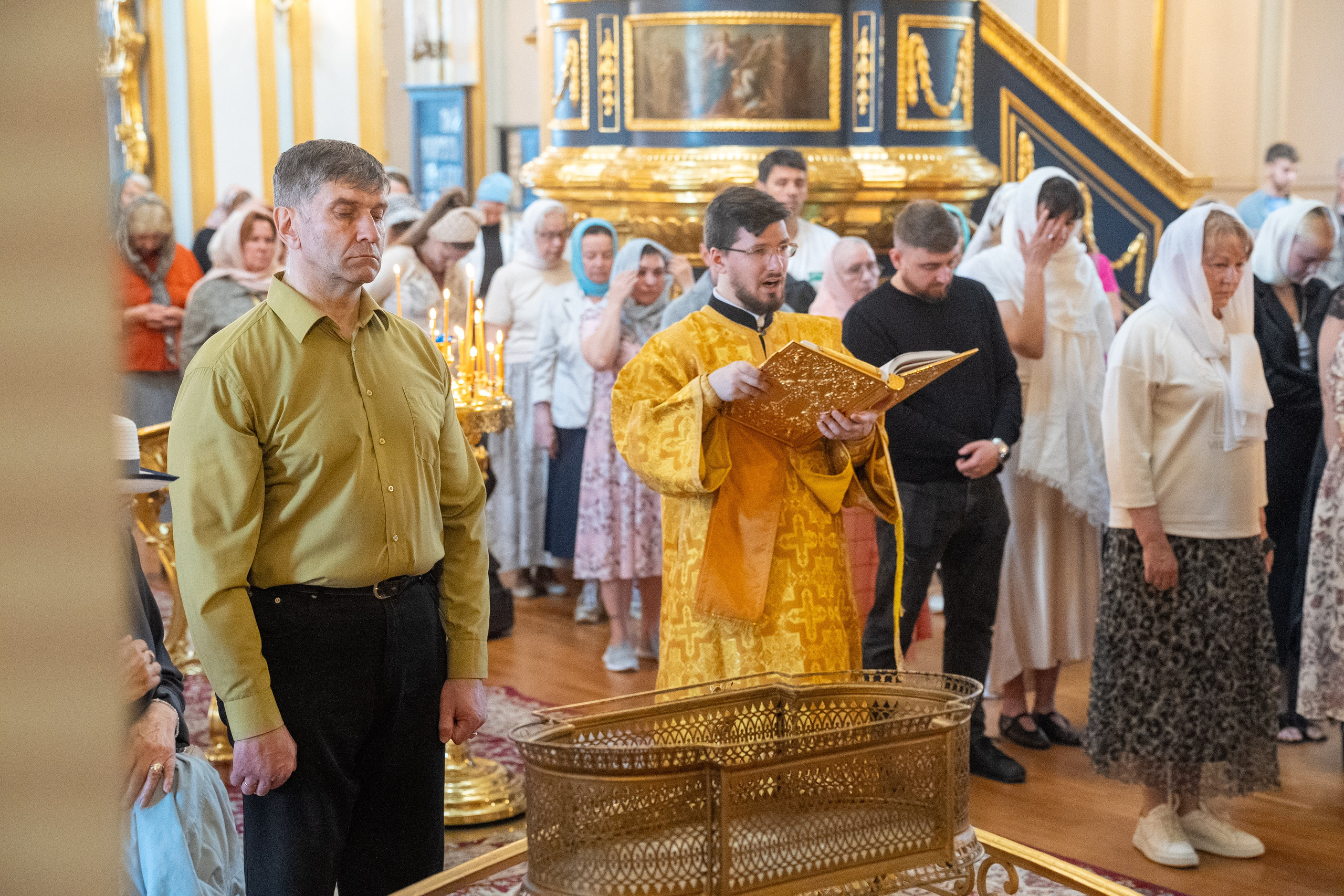 Неделя 3-я по Пятидесятнице. Всех святых Санкт-Петербургской митрополии. Свт. Ионы, митр. Московского и всея Руси, чудотворца. НИКОЛО-БОГОЯВЛЕНСКИЙ МОРСКОЙ СОБОР