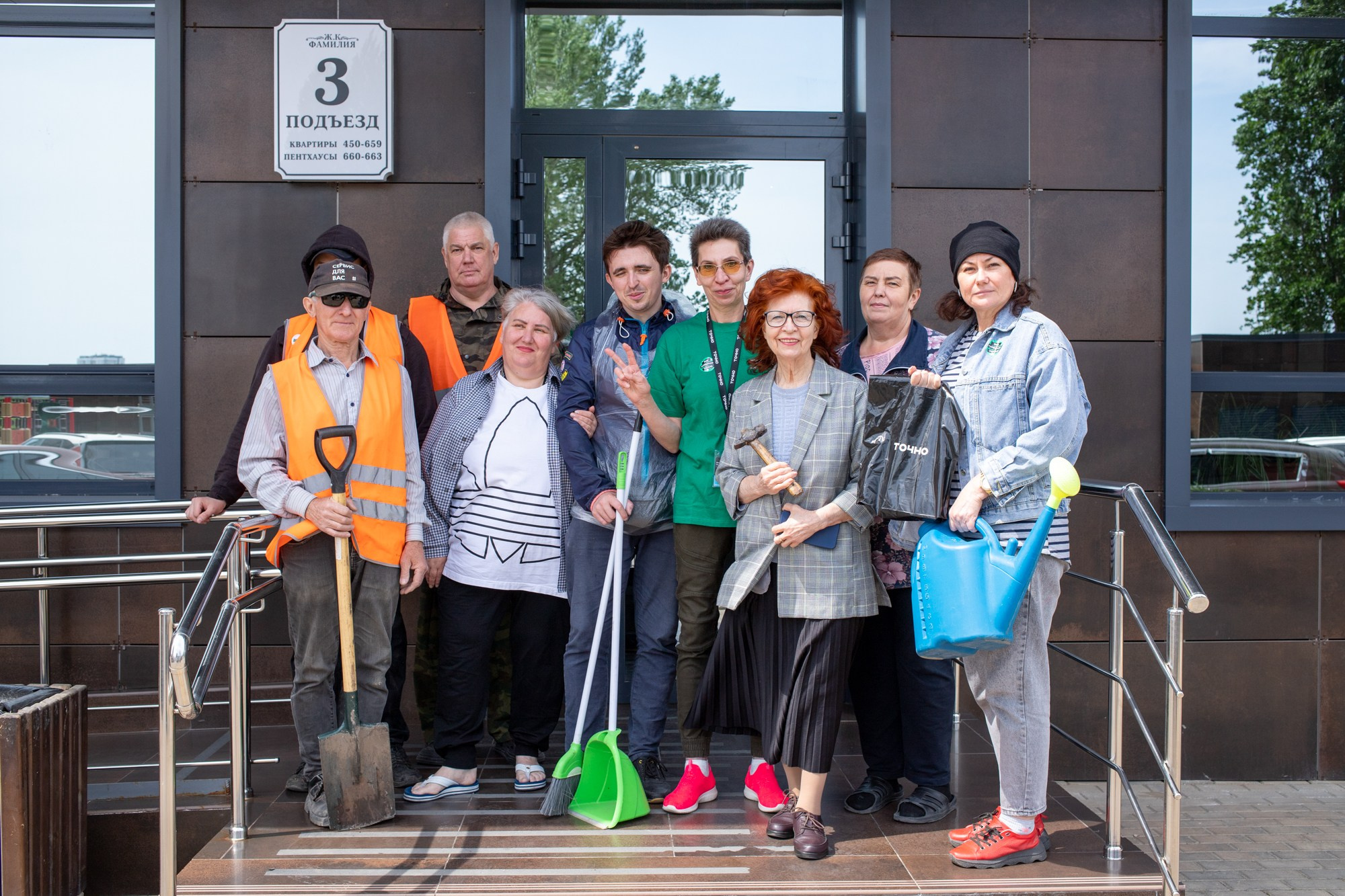 Субботник строительной компании «ТОЧНО». Репортажный, промышленный и маркетплейс-фотограф Дмитрий Чернат