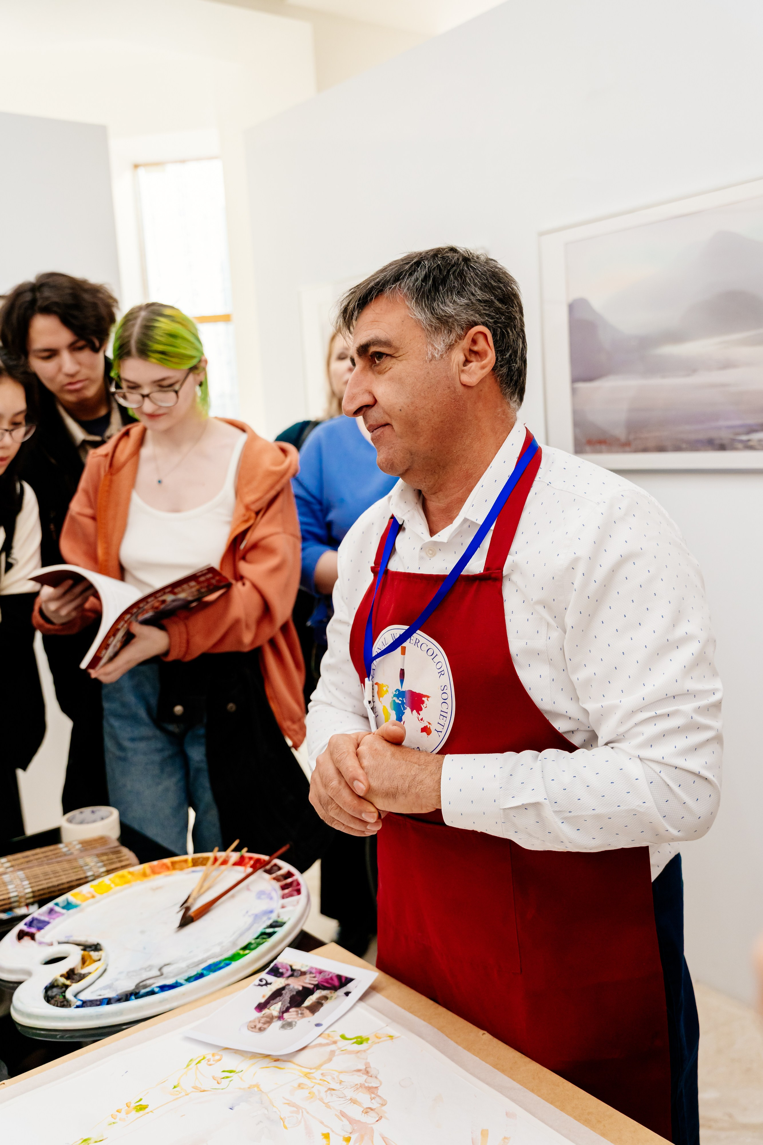 Фестиваль акварели «Течение времени». Репортажный фотограф в Астане — Диана Калтаева, портретный фотограф
