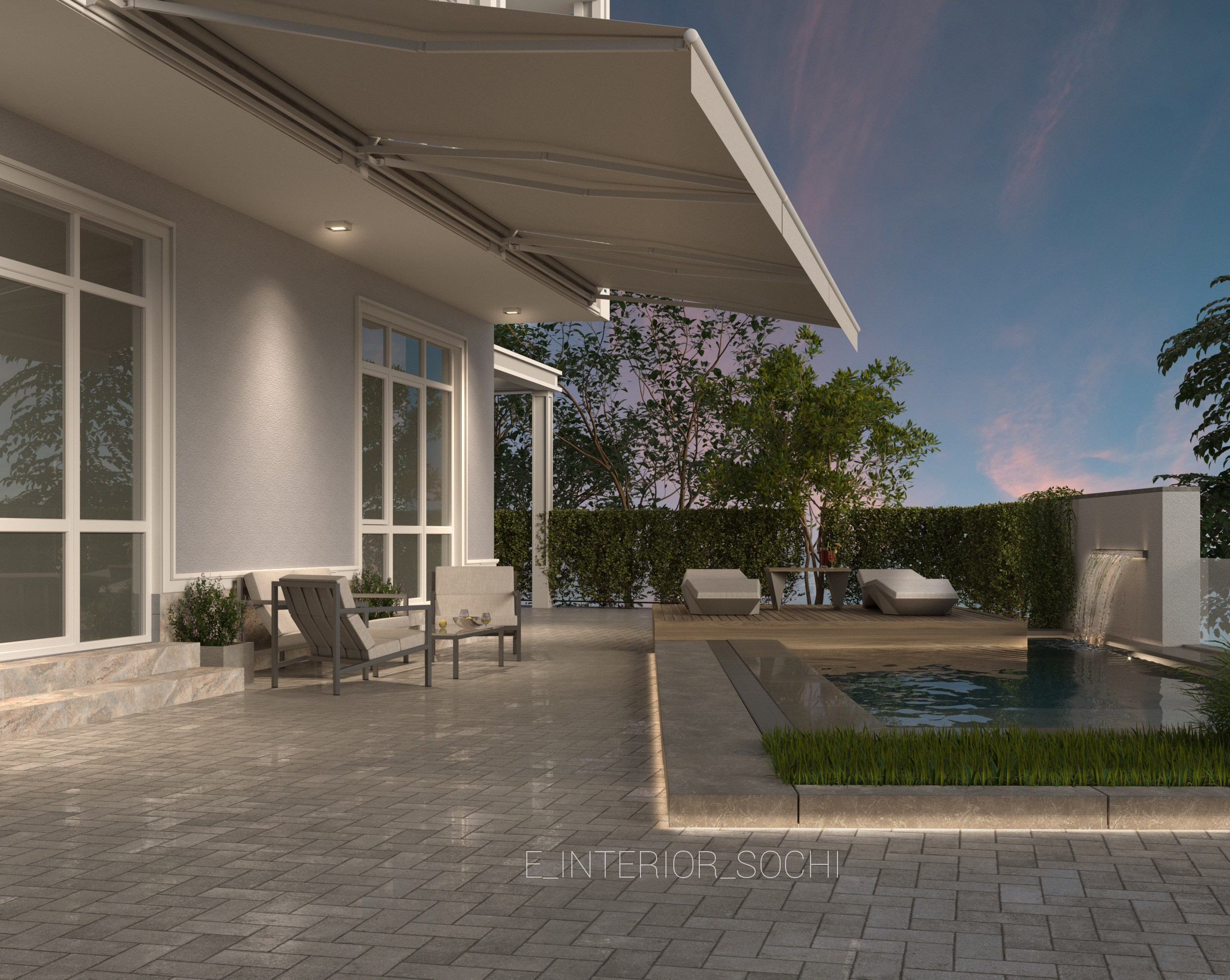 TOPAZ. Дизайн интерьера Евгения Тисленко