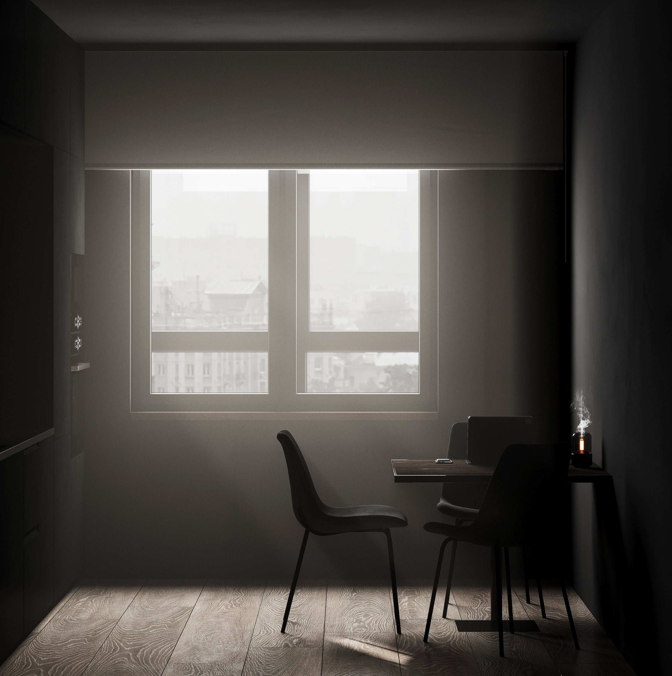 3д визуализация кв. 55 м² г.Санкт-Петербург. Ксения. 3D‑визуализатор