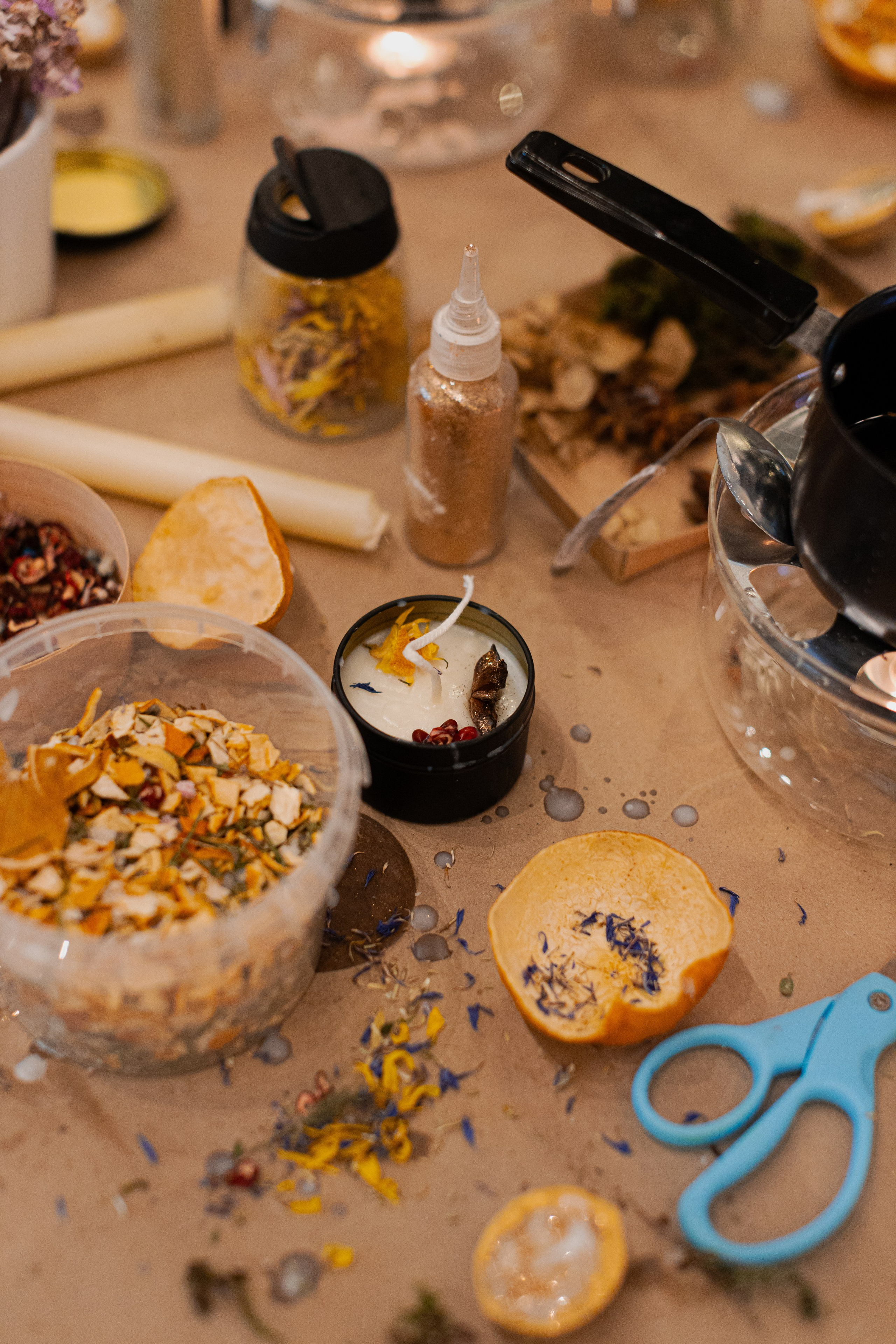 Мк свечи и венок (новогодний корпоратив). Анастасия Ракчеева Художник