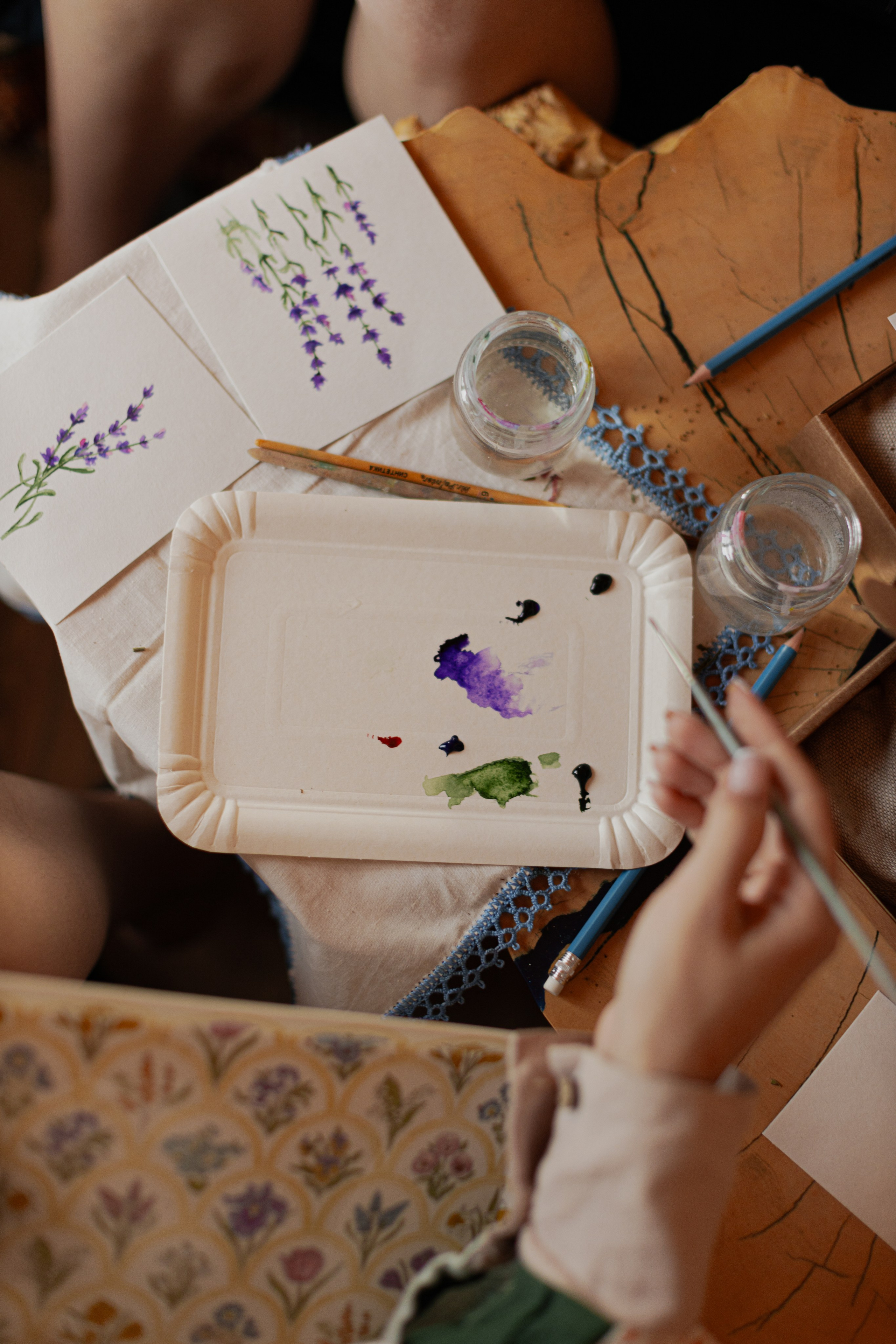 Акварель + Саше в бане. Анастасия Ракчеева Художник