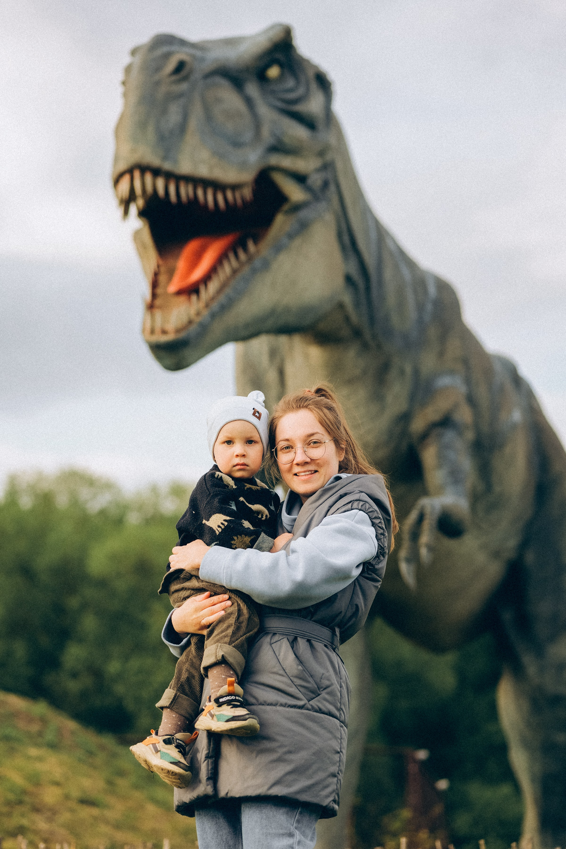 Семейная прогулка в Динопарке