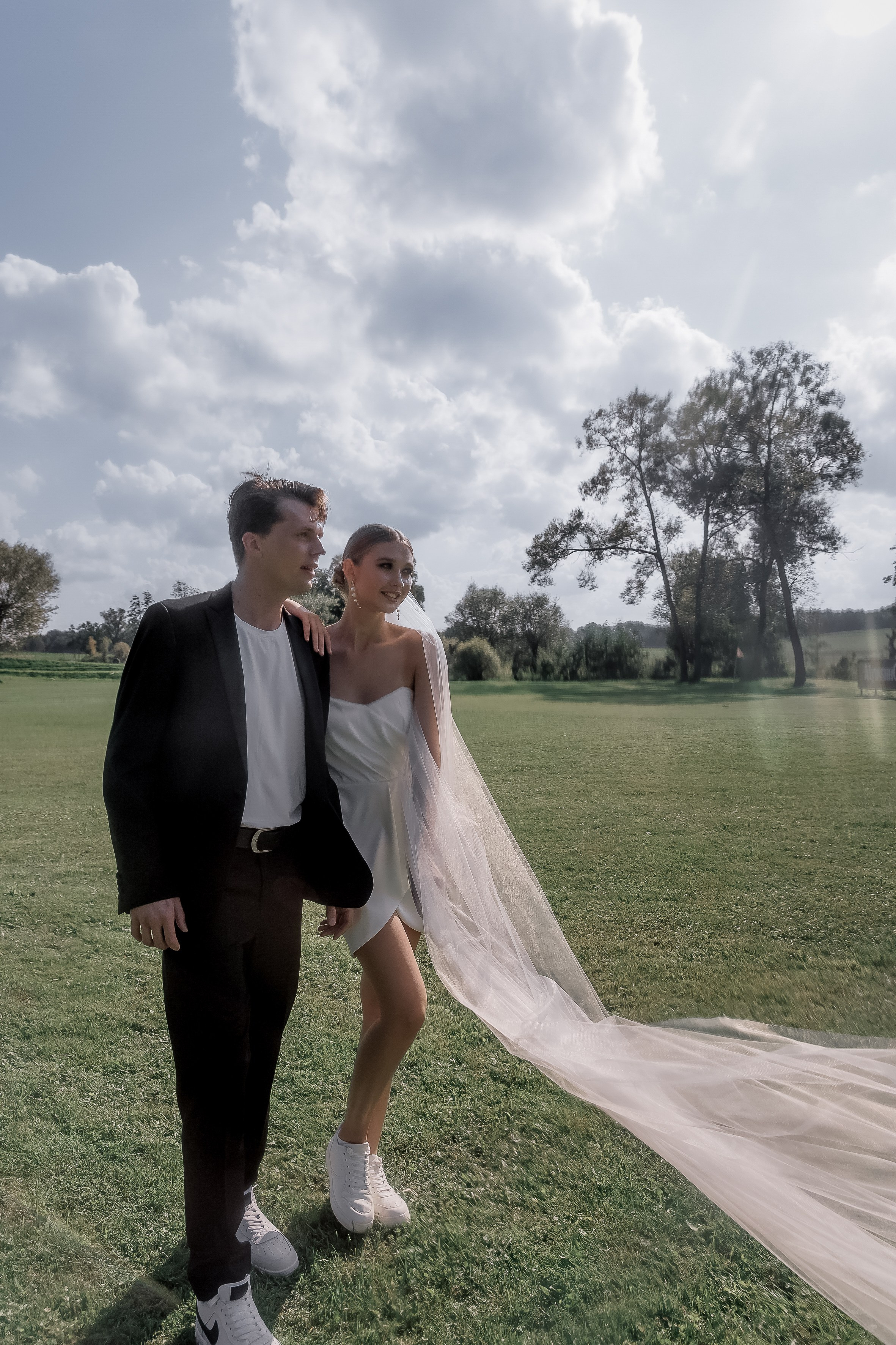 Свадьба на гольф-поле. Свадебный фотограф Татьяна Аберле свадебный видеограф Роман Аберле Калининград