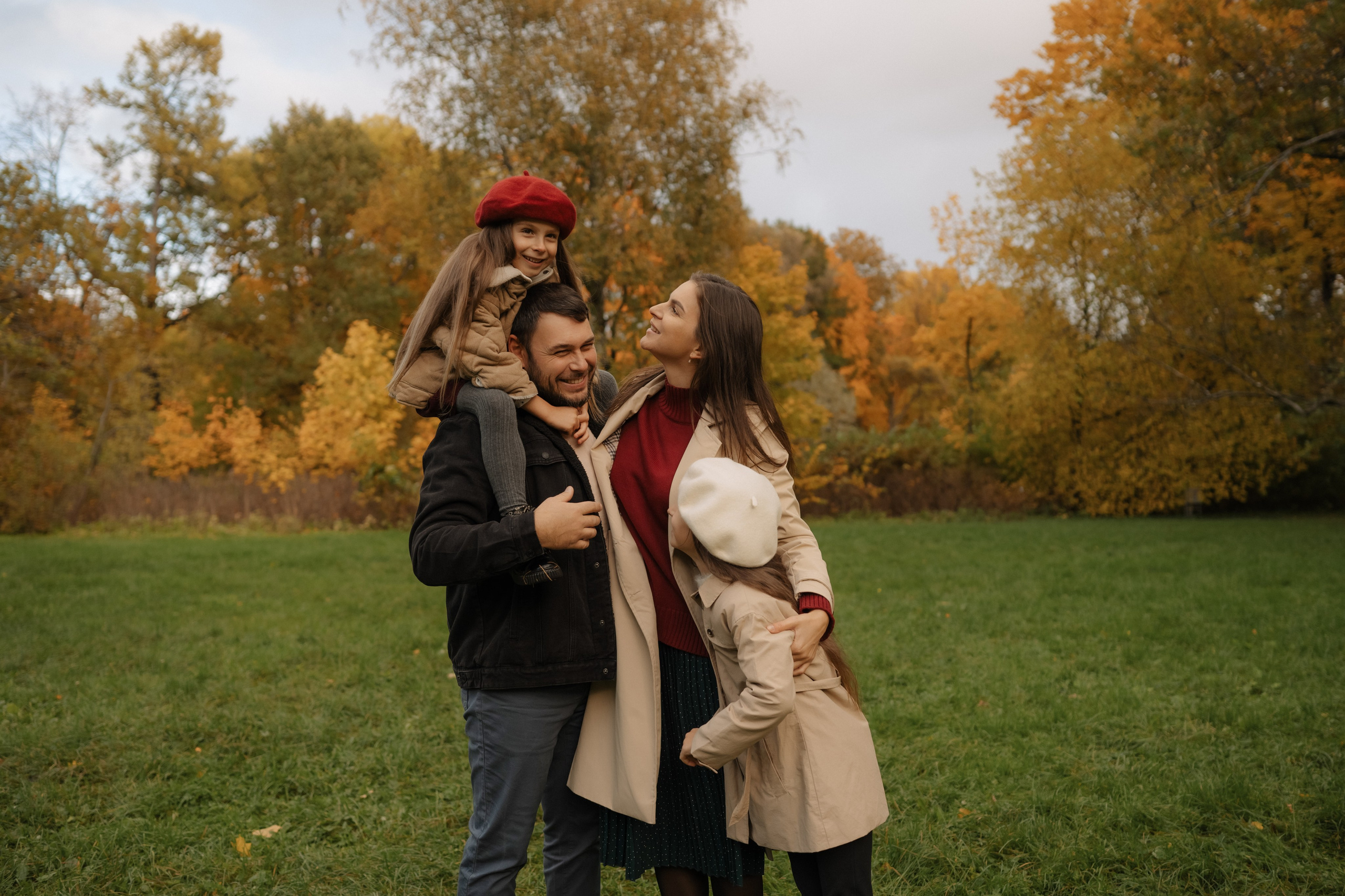 Надя, Женя, Николь и Даша. Дьяконова Валерия семейный и детский фотограф в Санкт-Петербурге