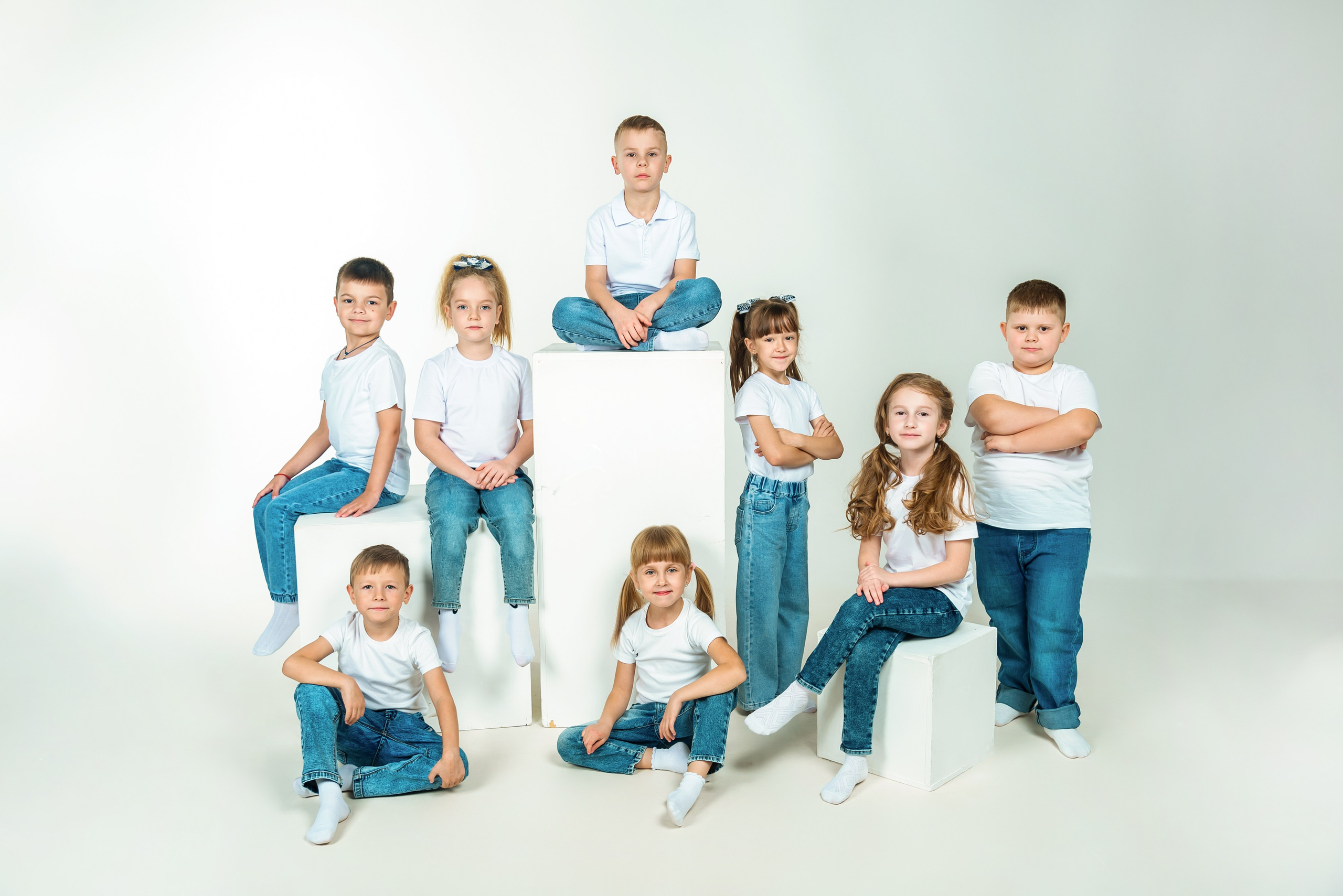 Съёмки в фотостудии. Выпускные альбомы. Южноуральск