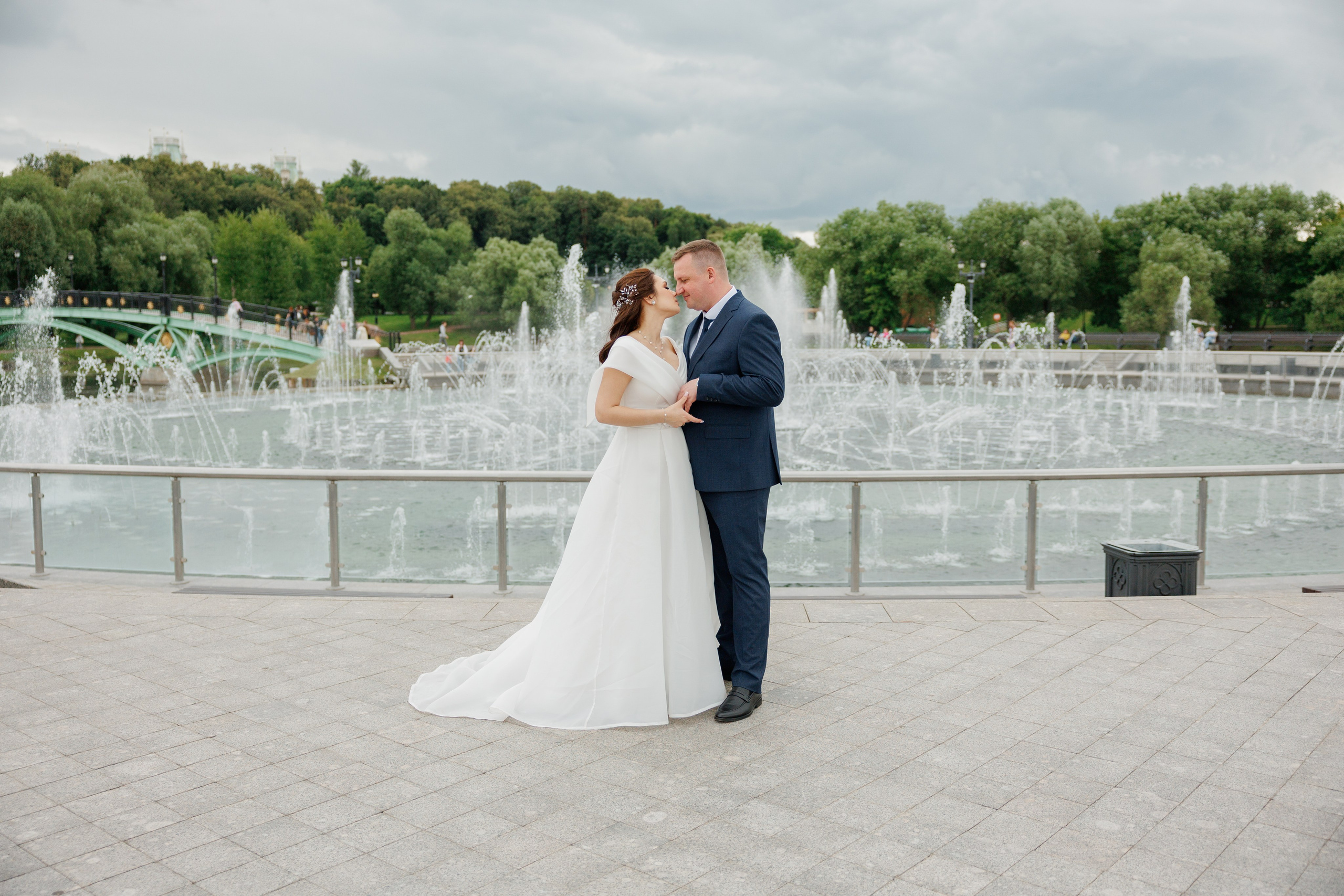 Свадебная фотосессия в Царицыно. Свадебная съёмка в Москве